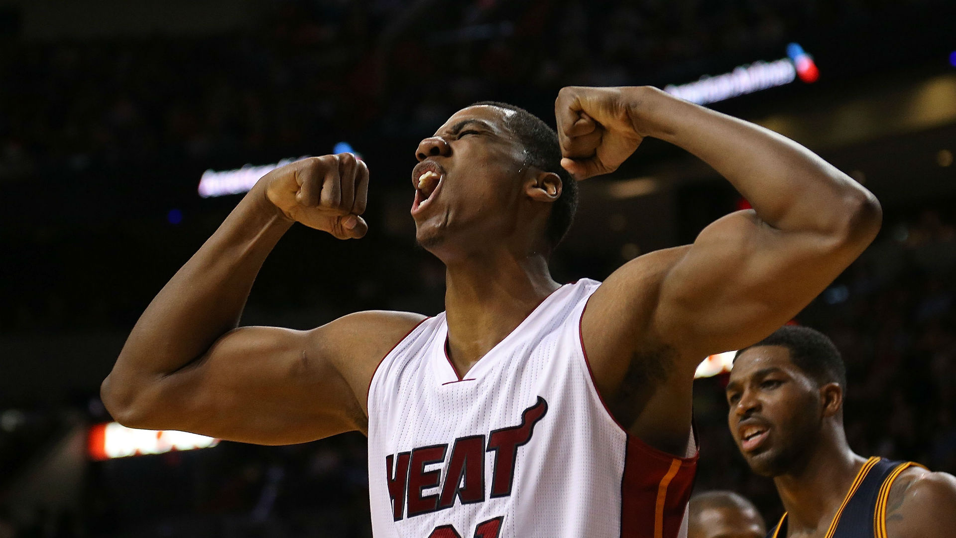 Hassan Whiteside, Sports player, Offensive growth, NBA, 1920x1080 Full HD Desktop