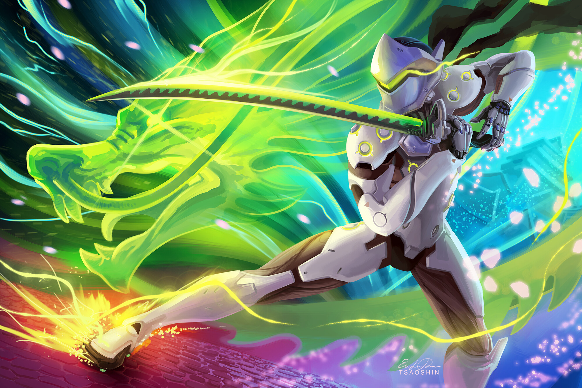 Overwatch HD wallpapers, Detailed artwork, 2000x1340 HD Desktop