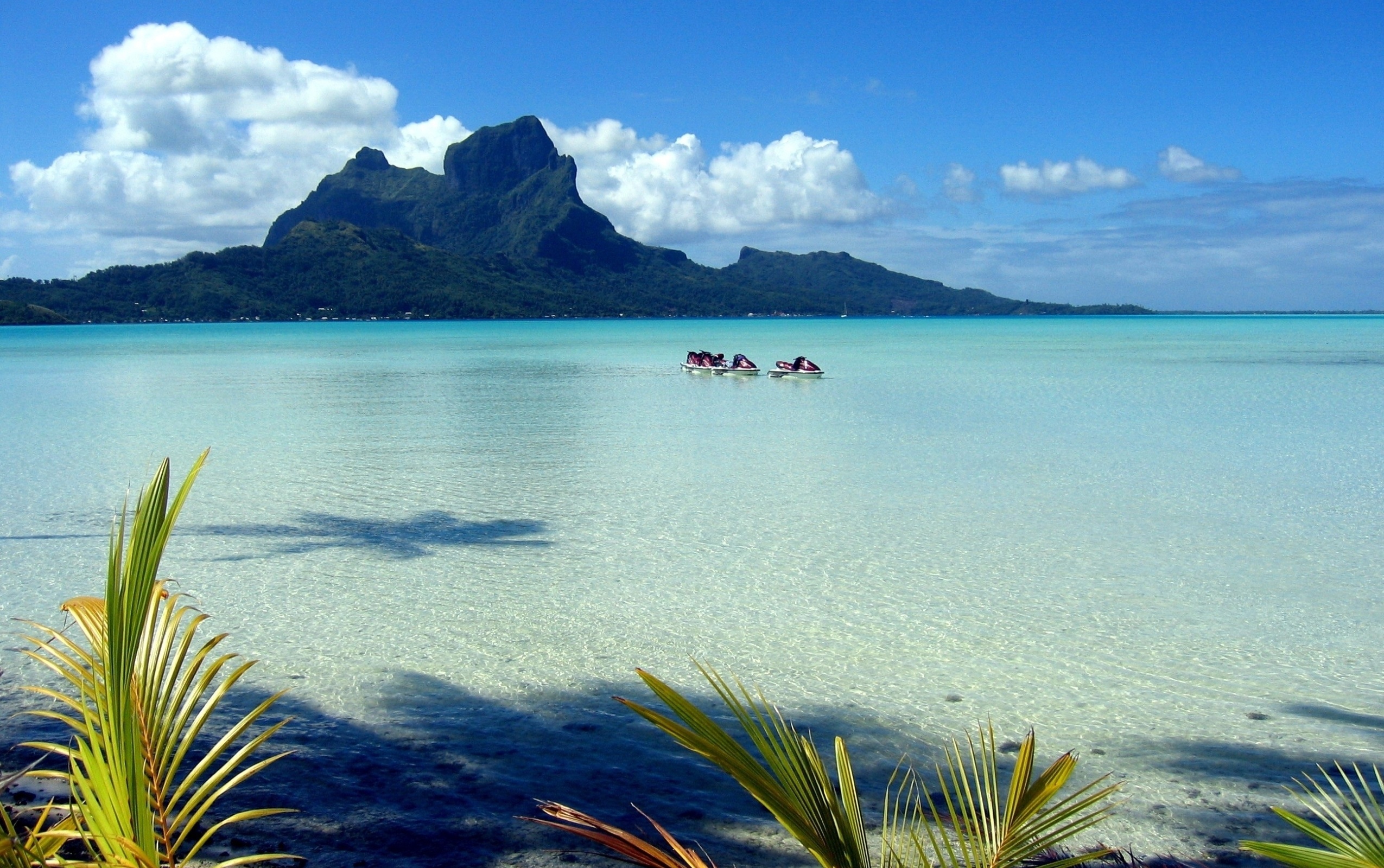 Bora Bora wallpaper, Picture-perfect destination, Serene island views, Tropical escape, 2550x1600 HD Desktop