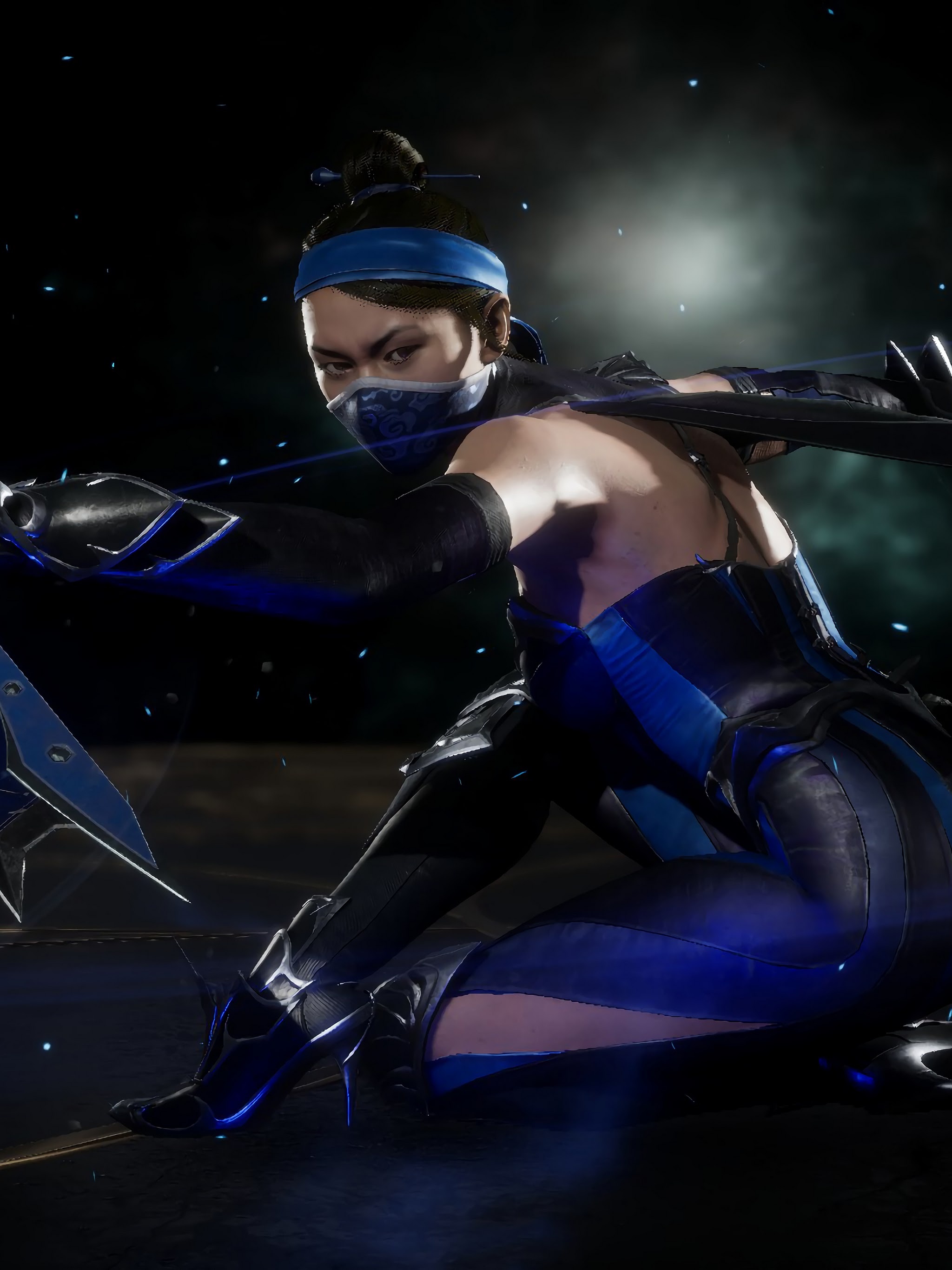 Kitana, Mortal Kombat 11, 4K wallpaper 267, 2050x2740 HD Phone