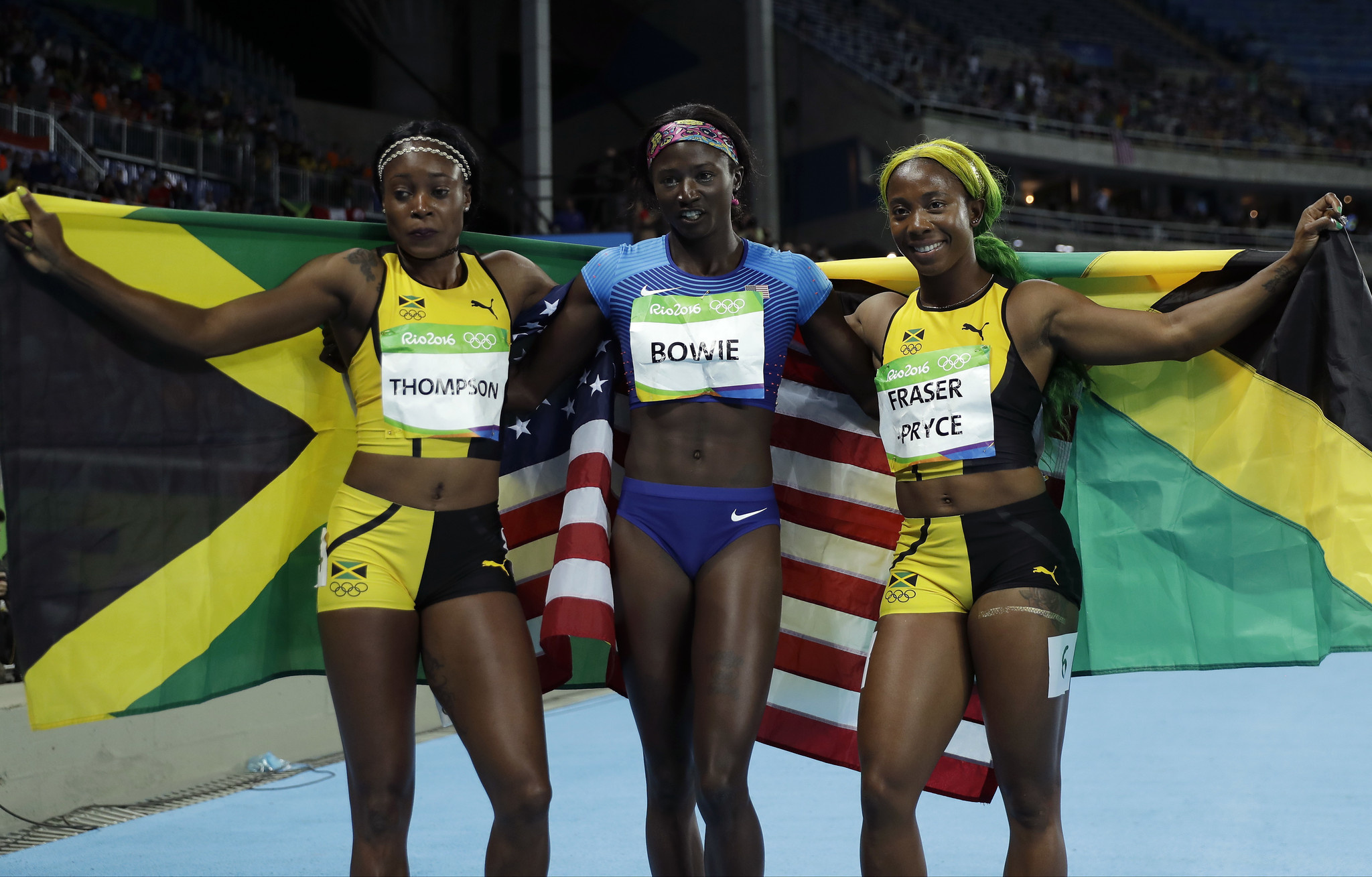 Tori Bowie, Silver medalist, Women's track, 100m dash, 2050x1310 HD Desktop