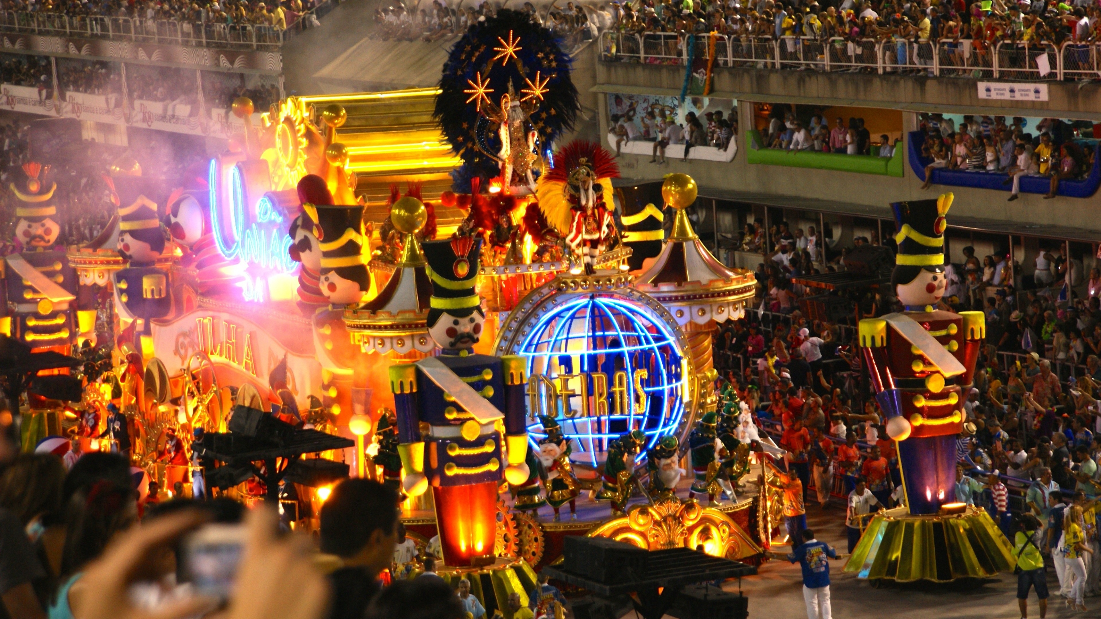 Rio Carnival, Brazil Wallpaper, 3840x2160 4K Desktop