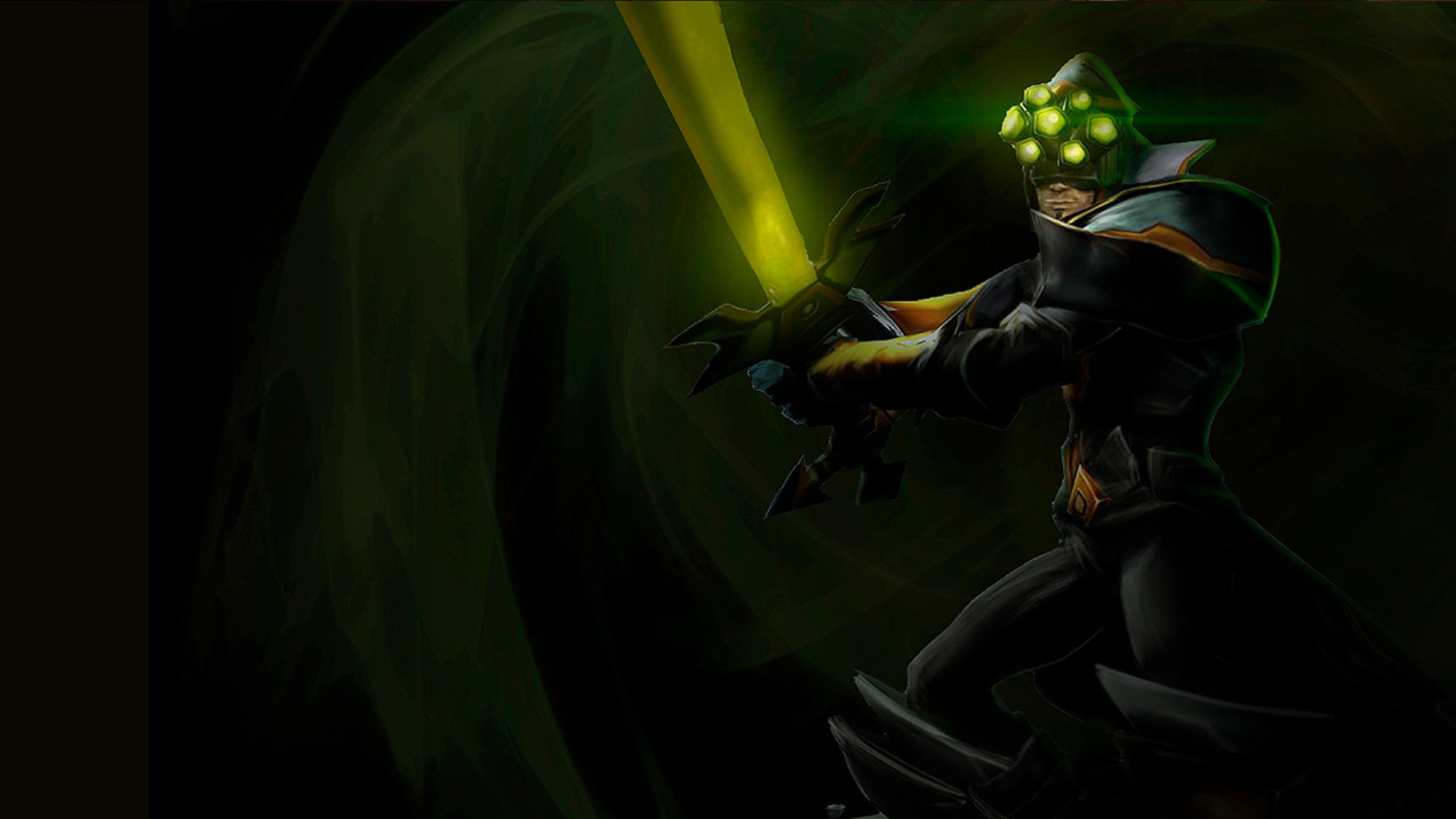 Master Yi classic, leaguesplash, 1920x1080 Full HD Desktop