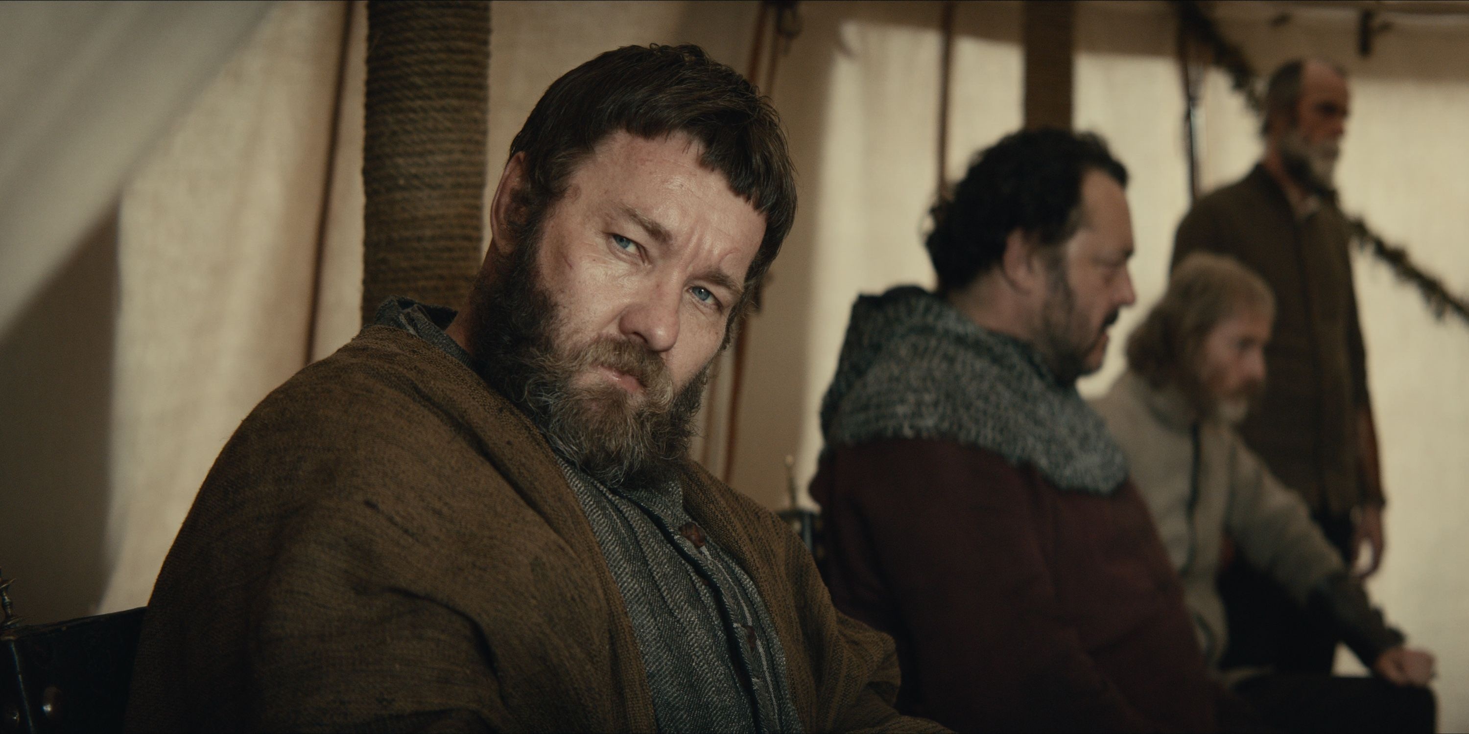 The King, Joel Edgerton's interview, Complex character, Intense portrayal, 3000x1500 Dual Screen Desktop
