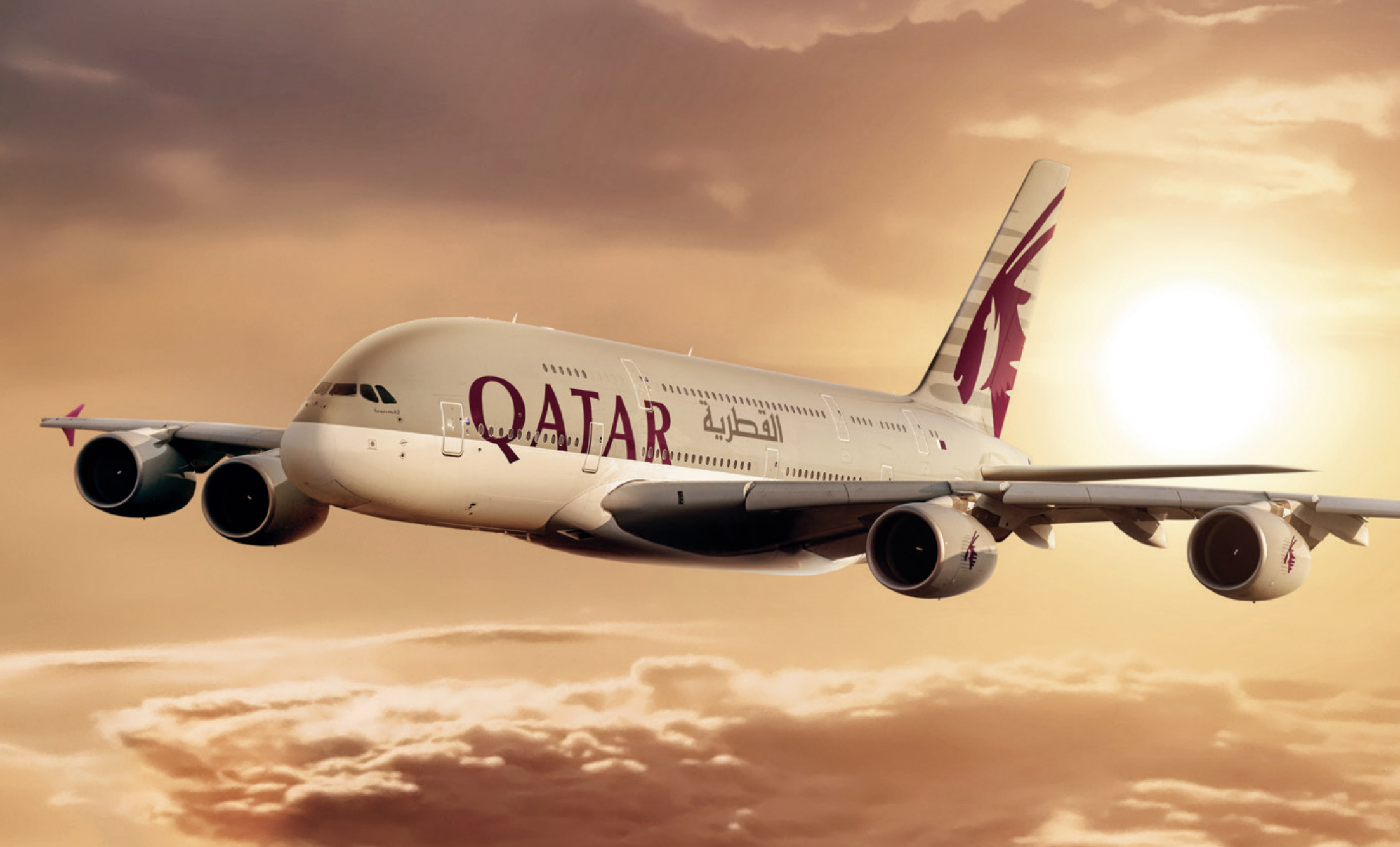 A380 banker special, Luxury air travel, 2210x1340 HD Desktop