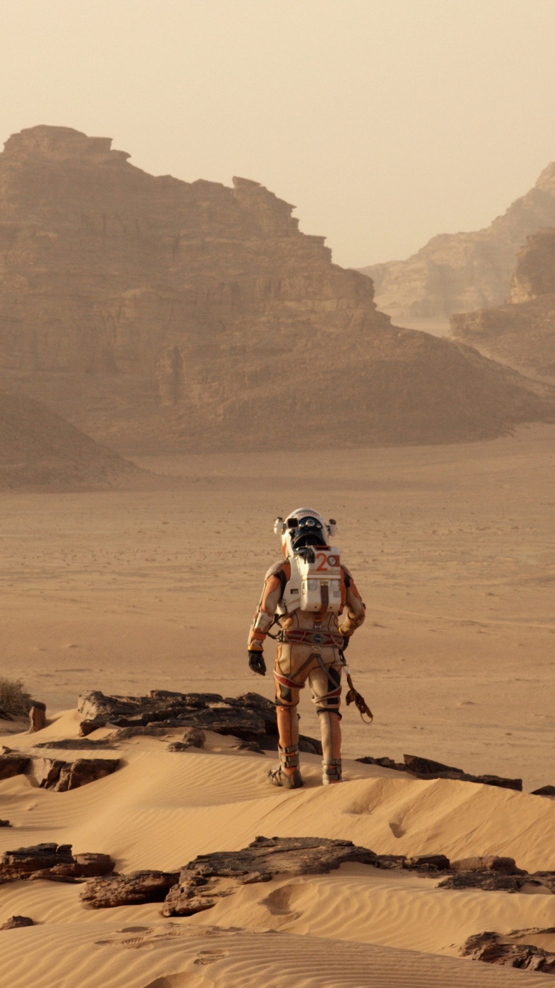 The Martian movies, Space mission, Astronauts, Exciting, 1080x1920 Full HD Phone