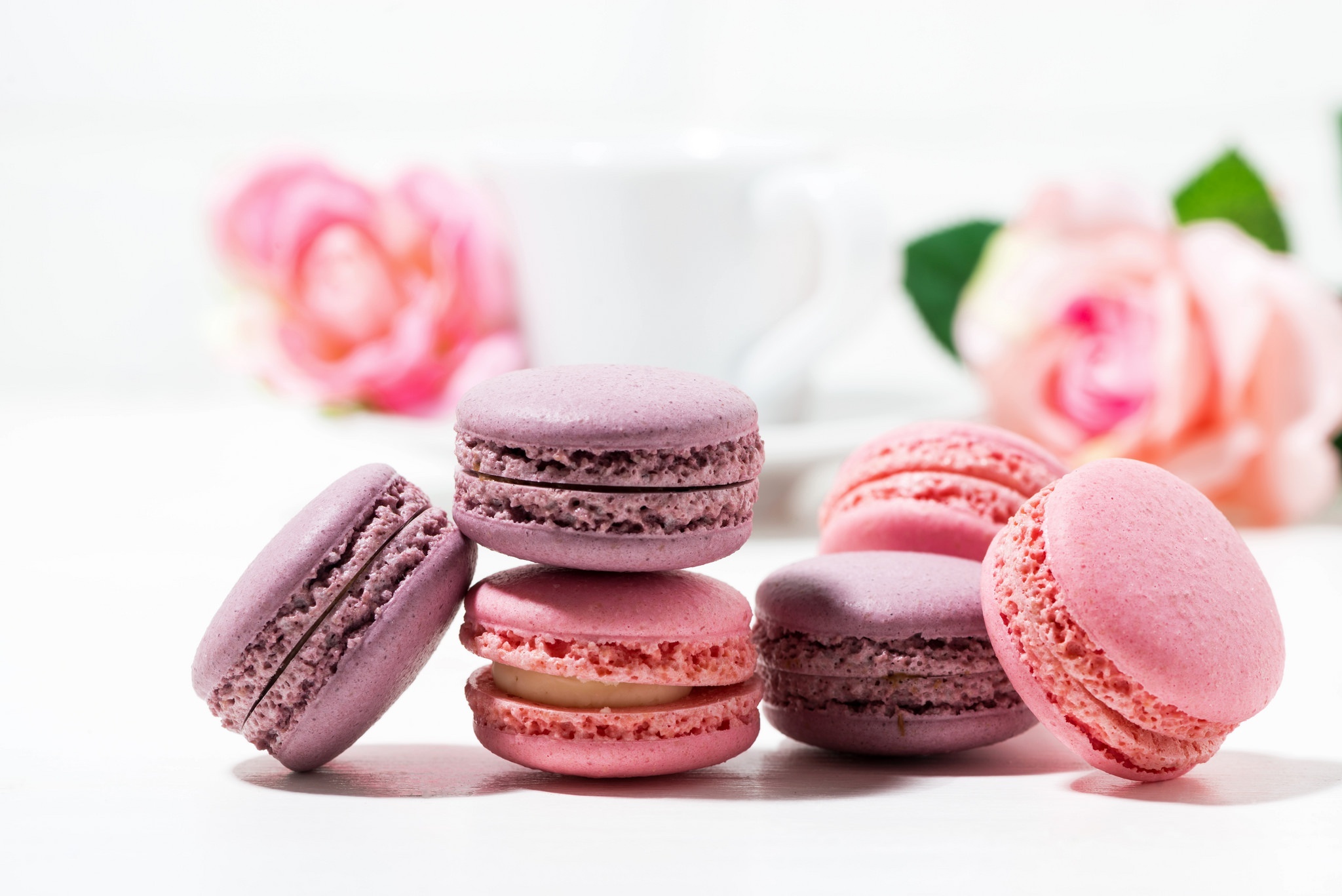 Macaron HD wallpaper, High-definition dessert, Colorful confections, Background for foodies, 2050x1370 HD Desktop