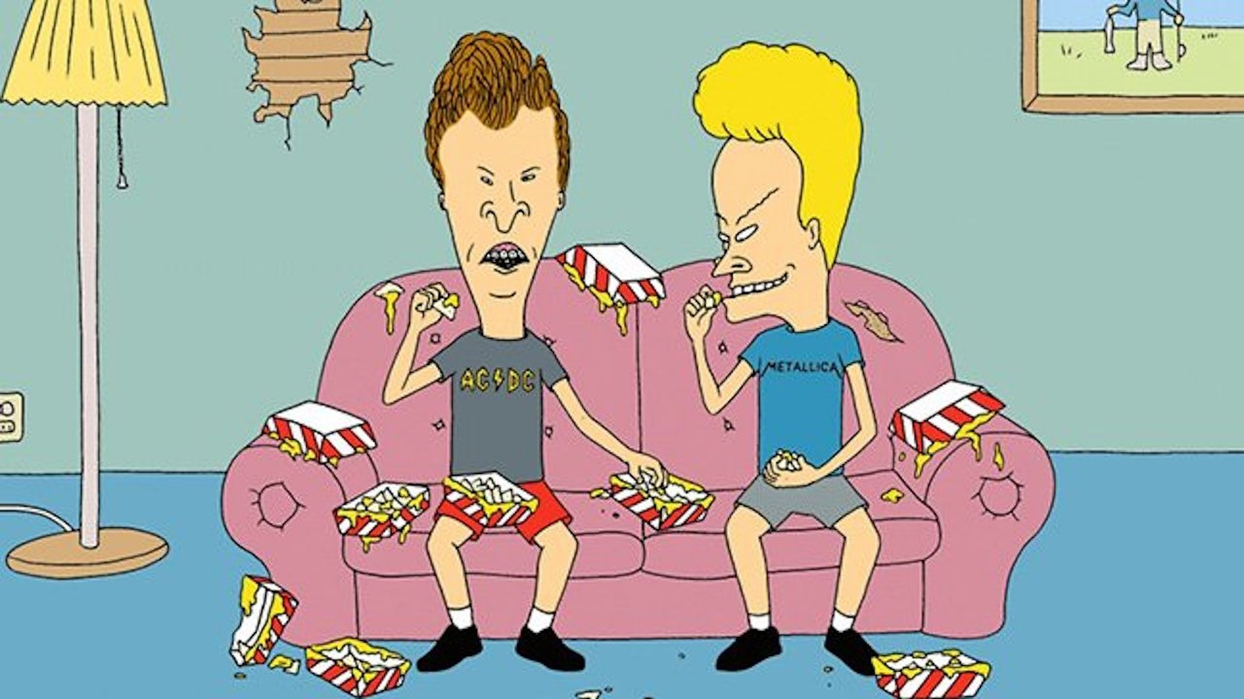 Beavis and Butt-Head, Legendary music critics, Comedy gold, Unmatched reviewers, 2560x1440 HD Desktop