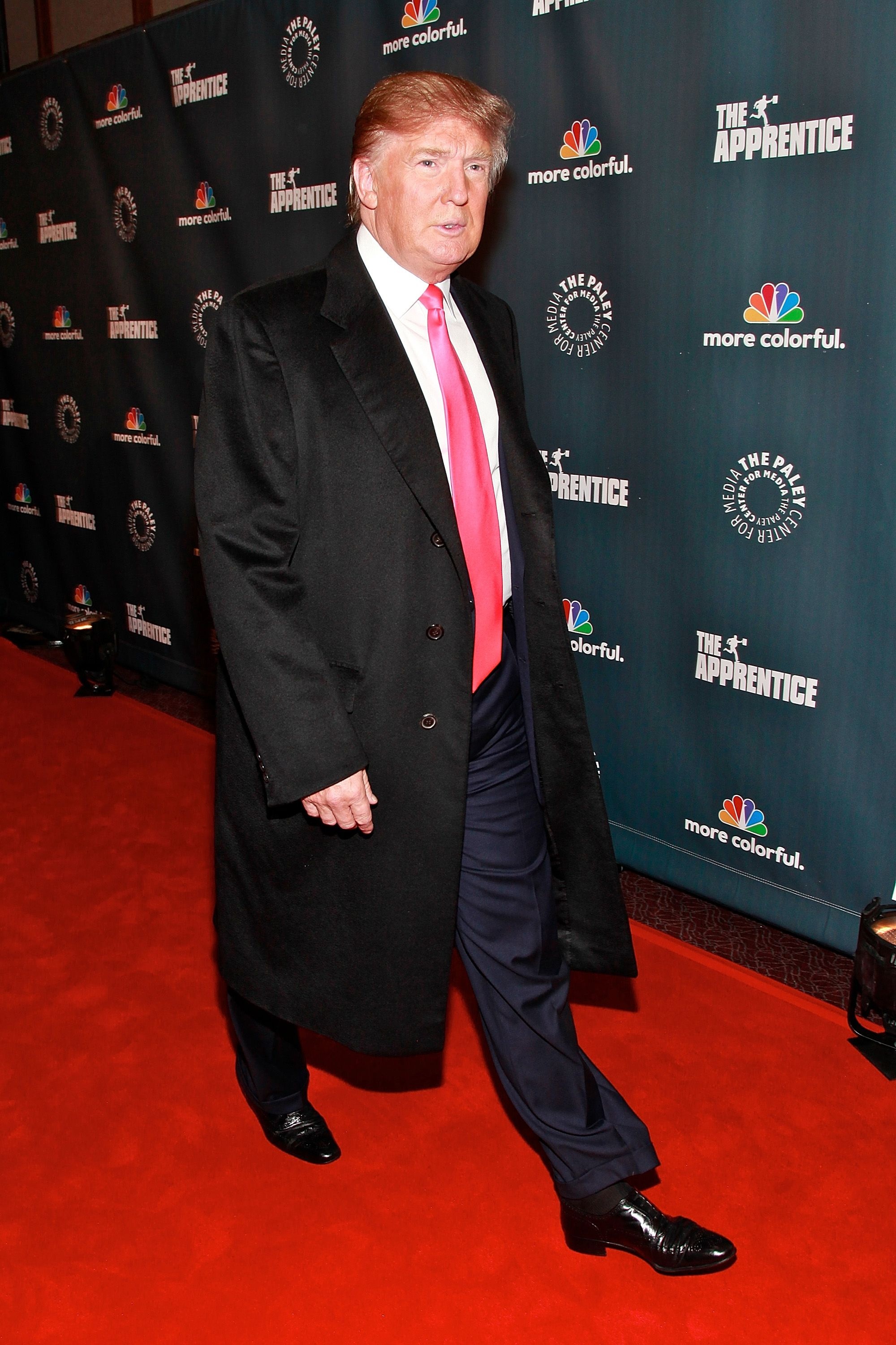 Donald Trump, The Apprentice backdrop, red carpet, HD Phone wallpaper