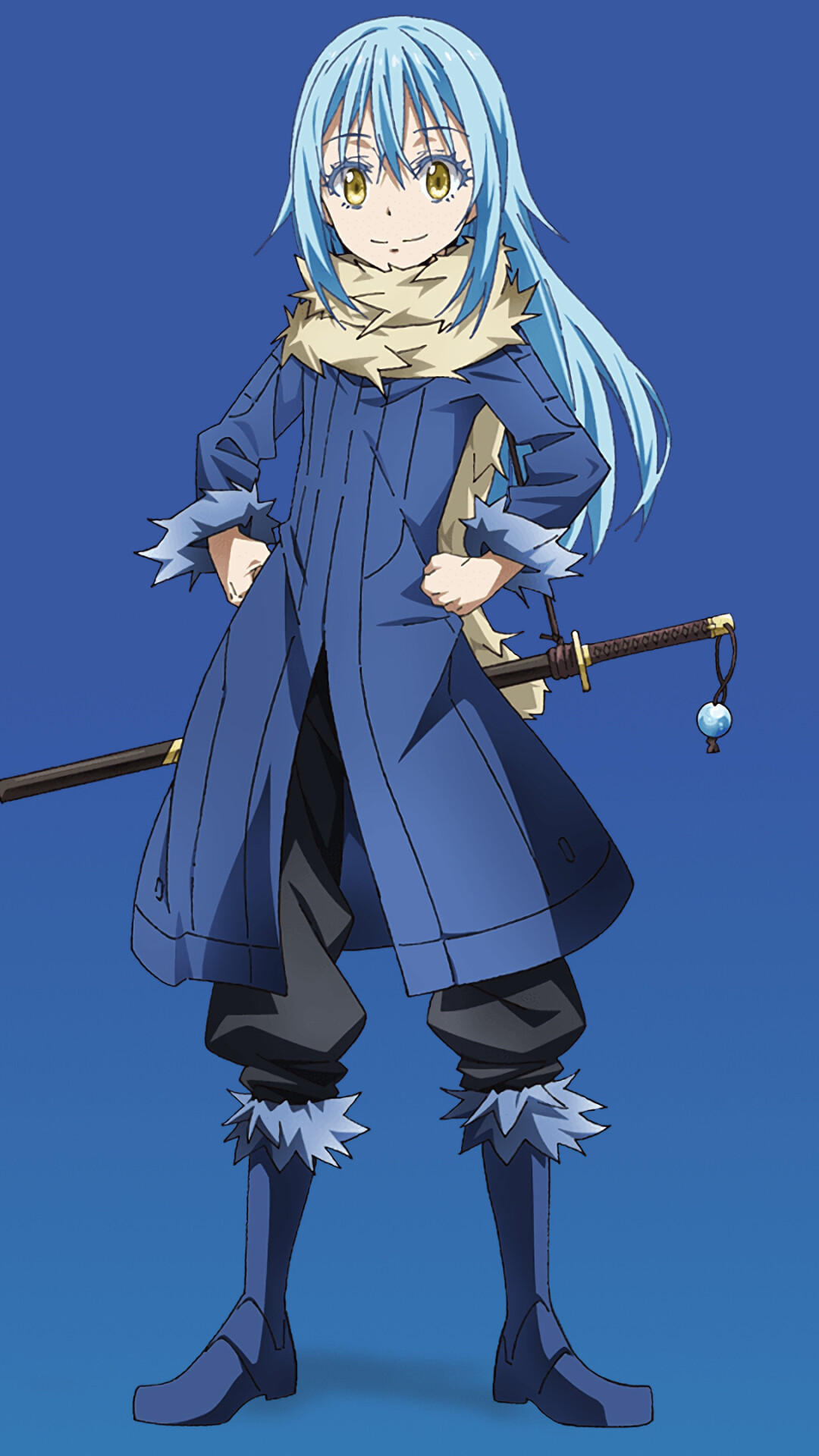 That Time I Got Reincarnated as a Slime series, Anime adaptation, Fantasy adventure, Slime protagonist, 1080x1920 Full HD Phone