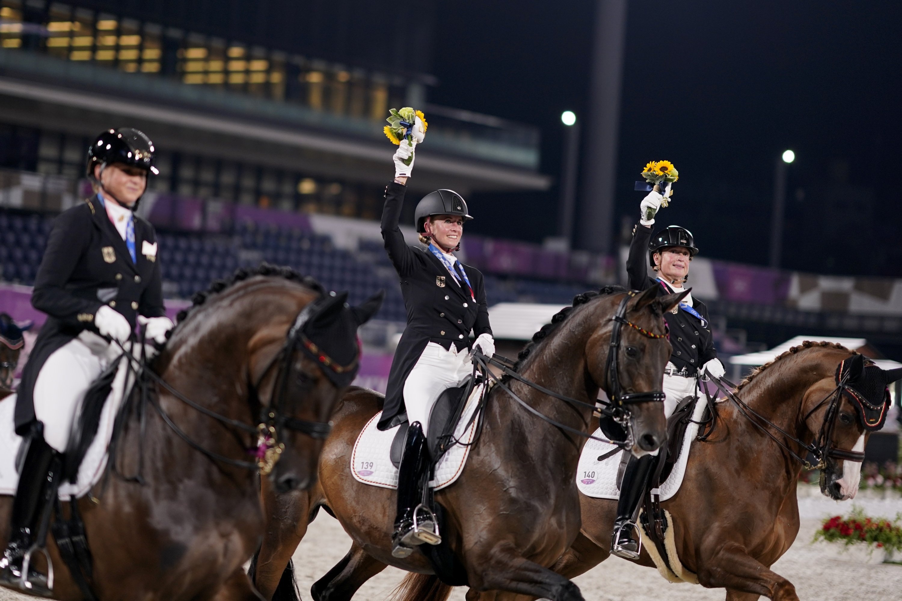 Dressage sports, Equestrian powerhouse Germany, Retains Olympics gold, Daily Sabah, 3000x2000 HD Desktop