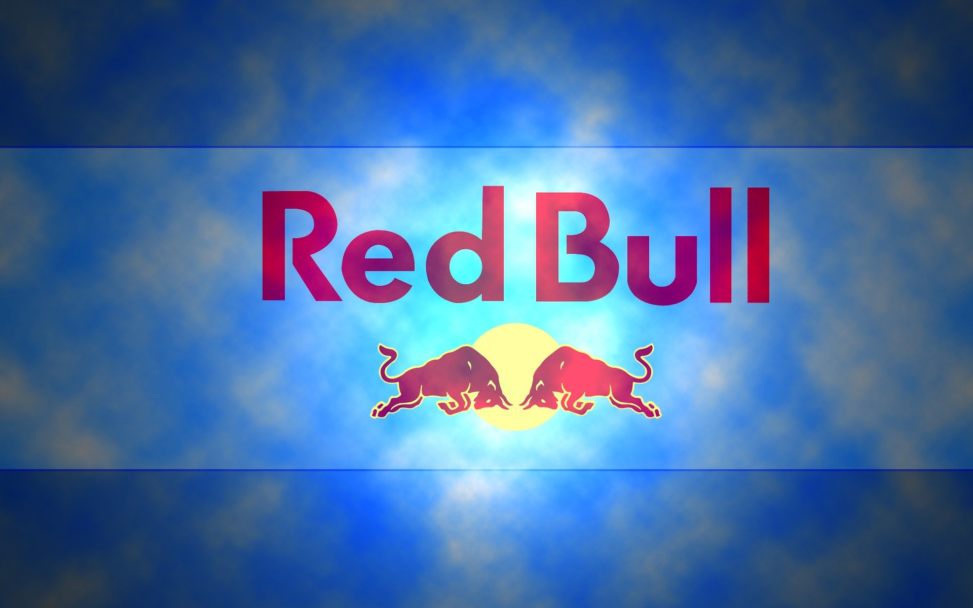 Red Bull Logo, Food, 3D, Abstract, 1920x1200 HD Desktop