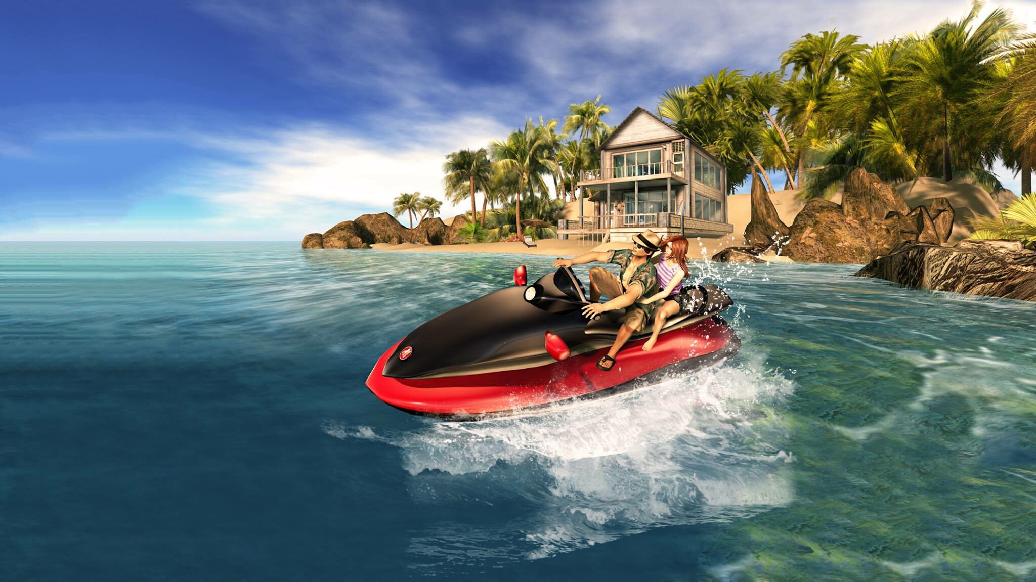 Second Life, Pivotal gamers, virtual world, 2050x1160 HD Desktop