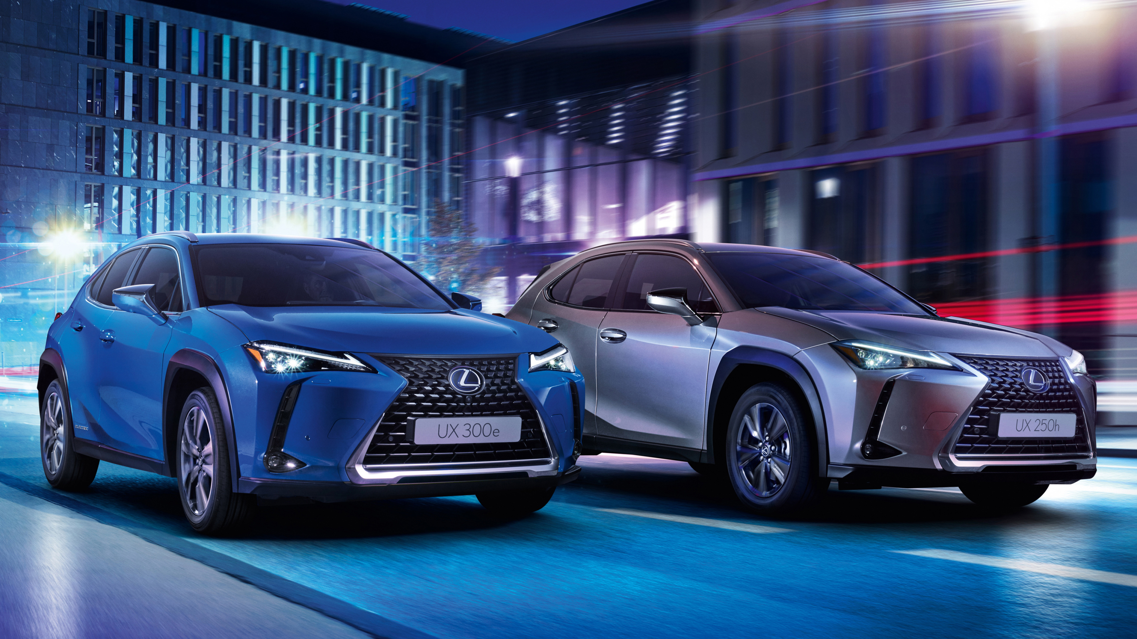 All-Electric vs Hybrid, Lexus UX Wallpaper, 3840x2160 4K Desktop