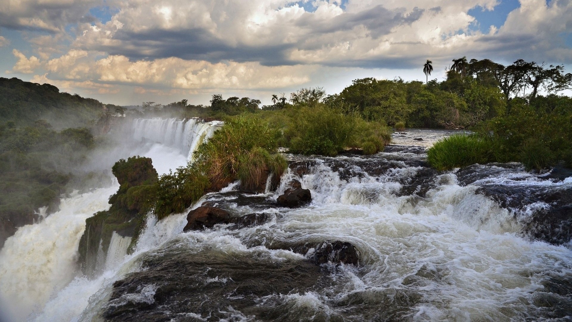 Argentina, Iguazu Falls Wallpaper, 1920x1080 Full HD Desktop