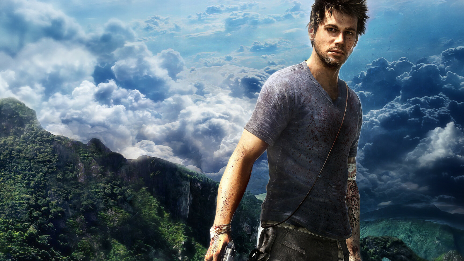 Far Cry 3 full HD wallpaper, Detailed artwork, Tropical paradise, Breath-taking visuals, 1920x1080 Full HD Desktop