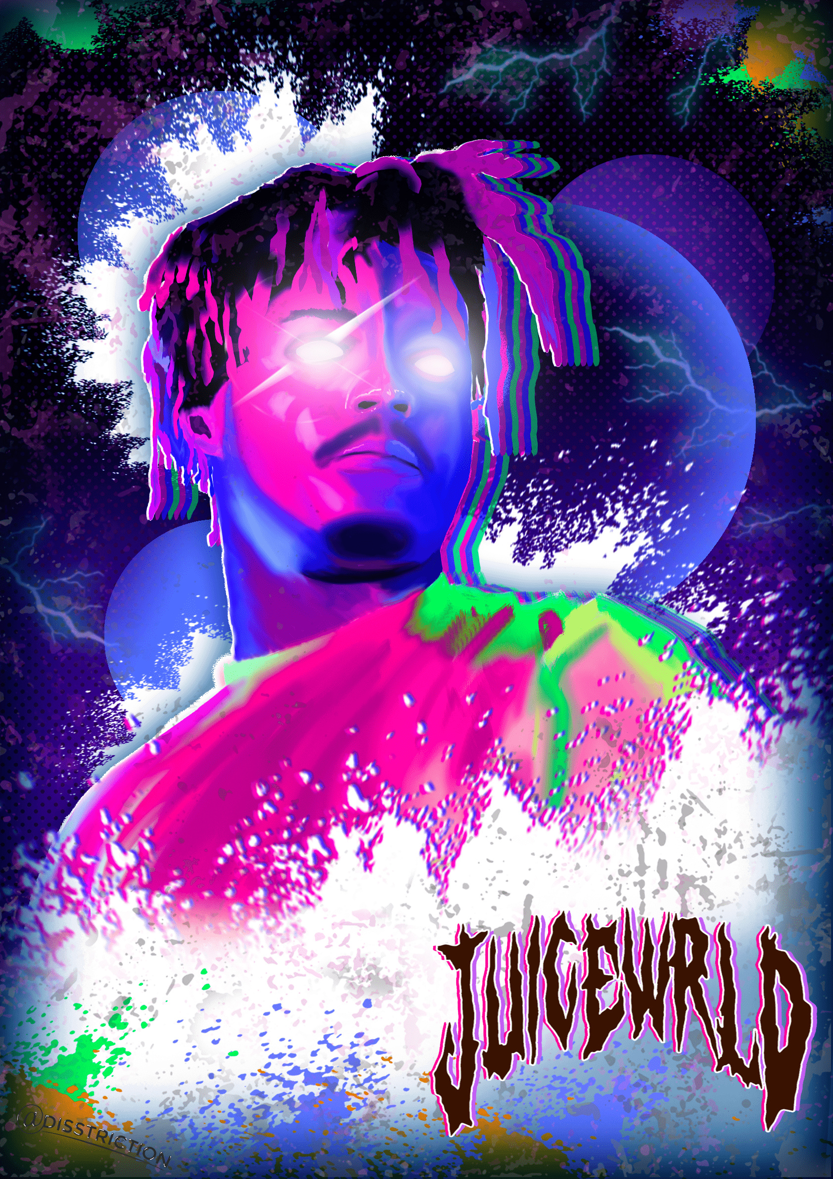 Artwork, Juice WRLD Wallpaper, 1690x2390 HD Phone