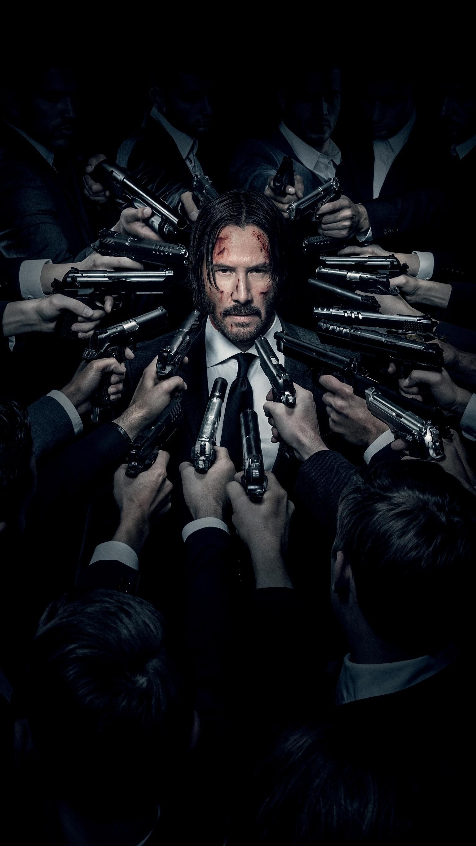 John Wick, iPhone X, wallpaper, 1540x2740 HD Phone