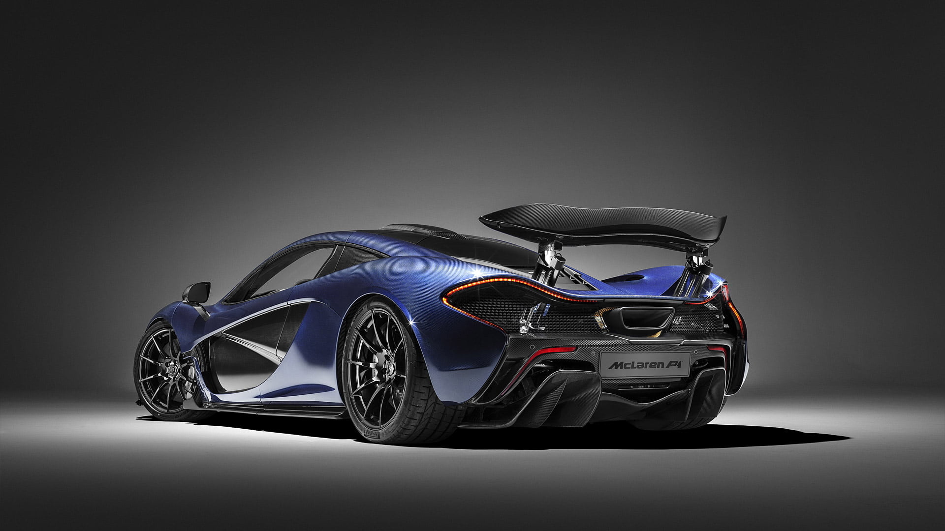 Mclaren P1, Blue sports car, Sleek and stylish, High-speed thrill, 1920x1080 Full HD Desktop