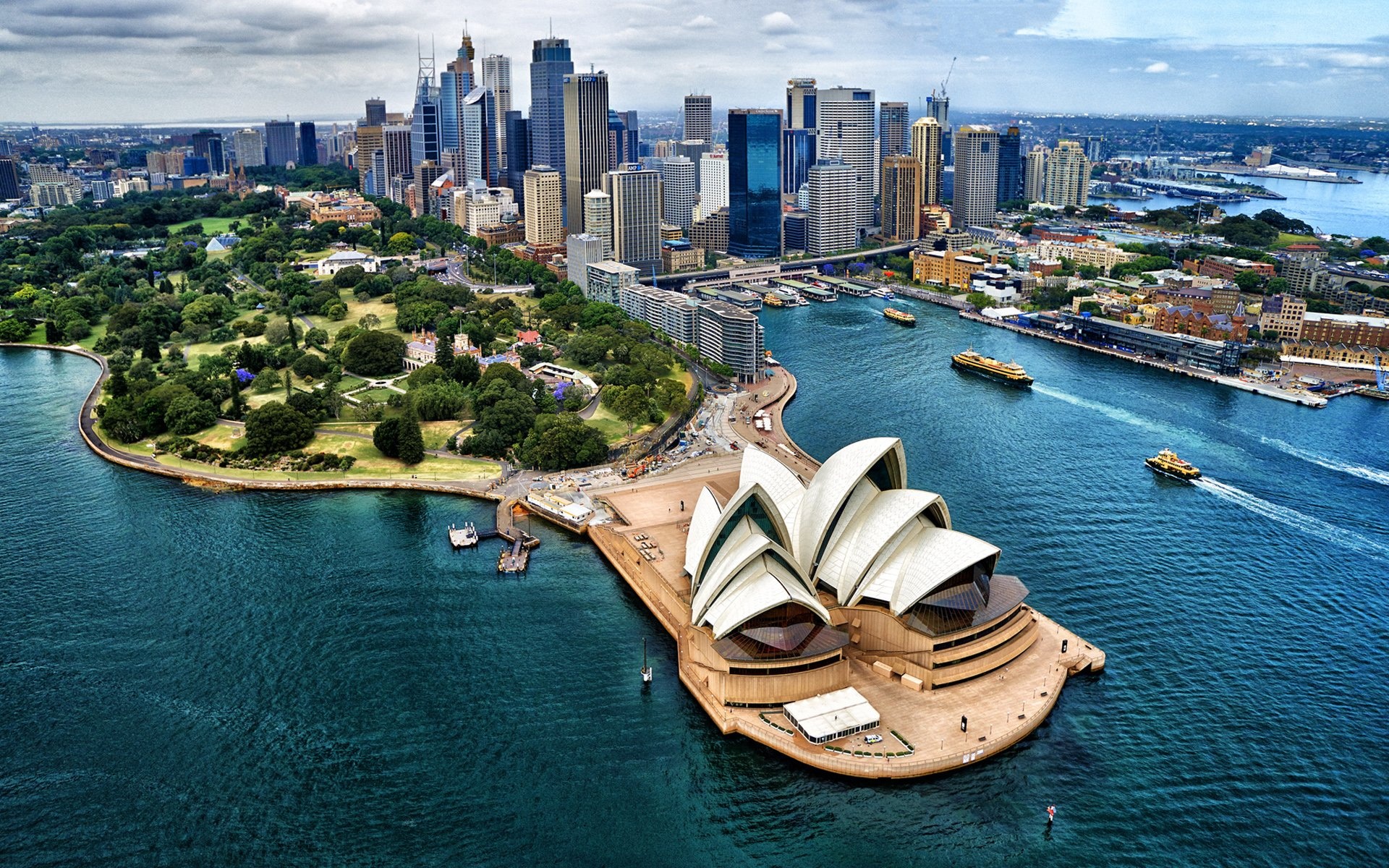 Sydney HD wallpapers, Breathtaking views, Vibrant atmosphere, Beautiful harbor, 1920x1200 HD Desktop