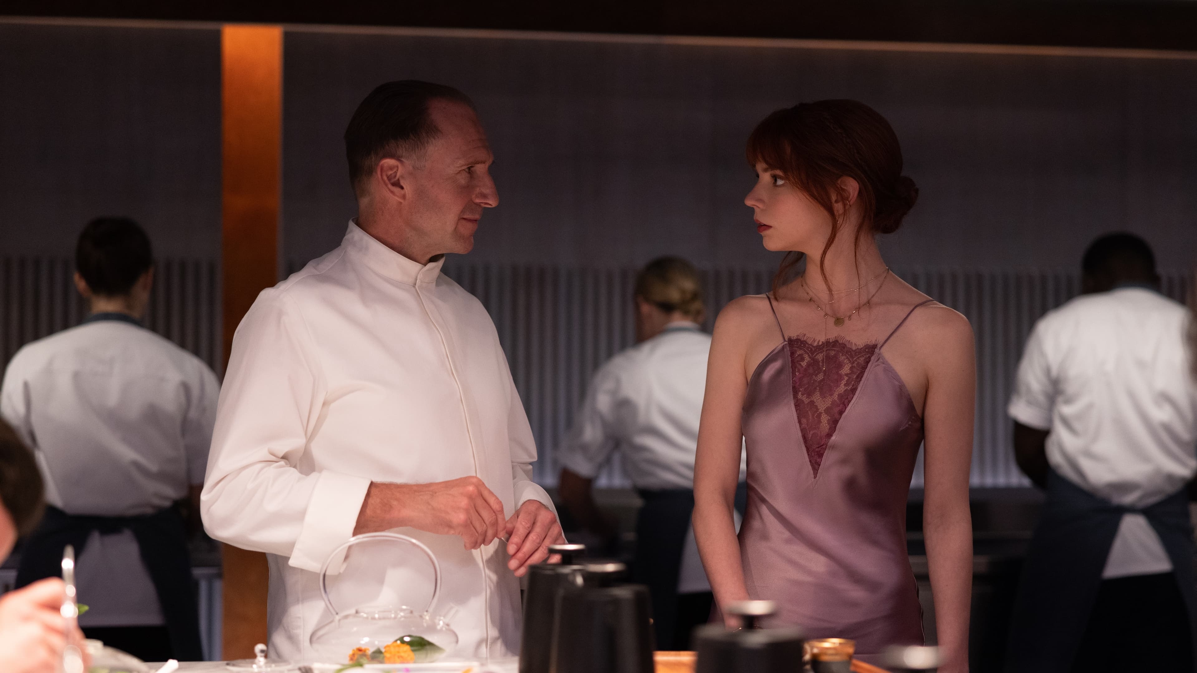 The Menu (2022 Movie), Enthralling dining experience, Mysterious plot twist, Impressive ensemble, 3840x2160 4K Desktop