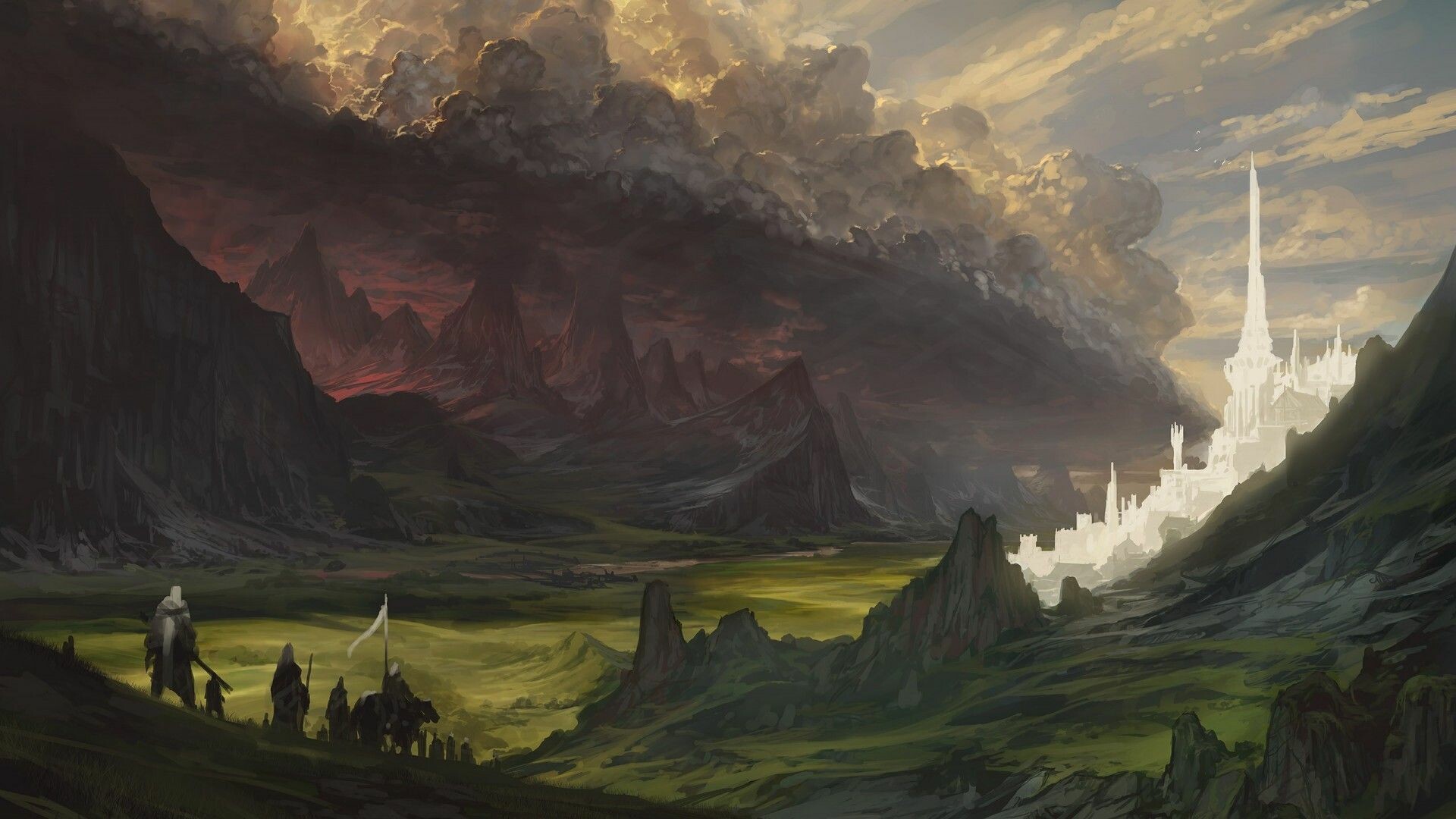 Art wallpaper ideas, Lord of the Rings, 1920x1080 Full HD Desktop