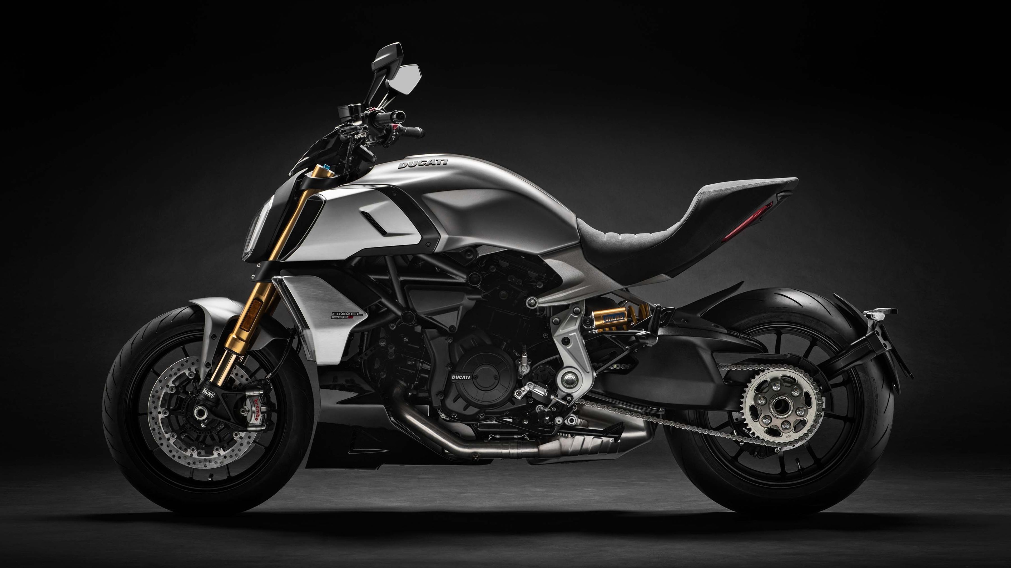Ducati Diavel 1260, Top wallpapers, Background collection, Diavel power, 3840x2160 4K Desktop
