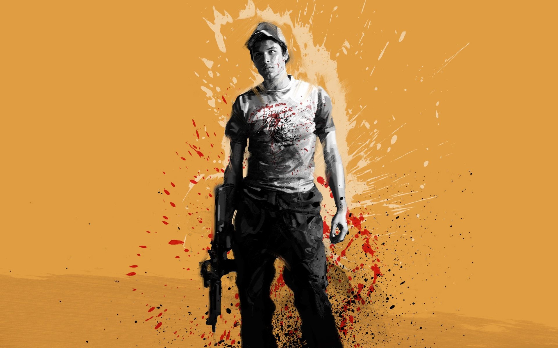 Ellis character, Memorable quotes, L4D fanart, Iconic in-game moments, 1920x1200 HD Desktop