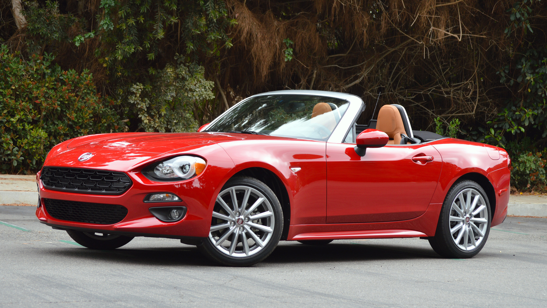 Fiat 124 Spider, 2017 model, Performance powerhouse, Dynamic driving, 1920x1080 Full HD Desktop