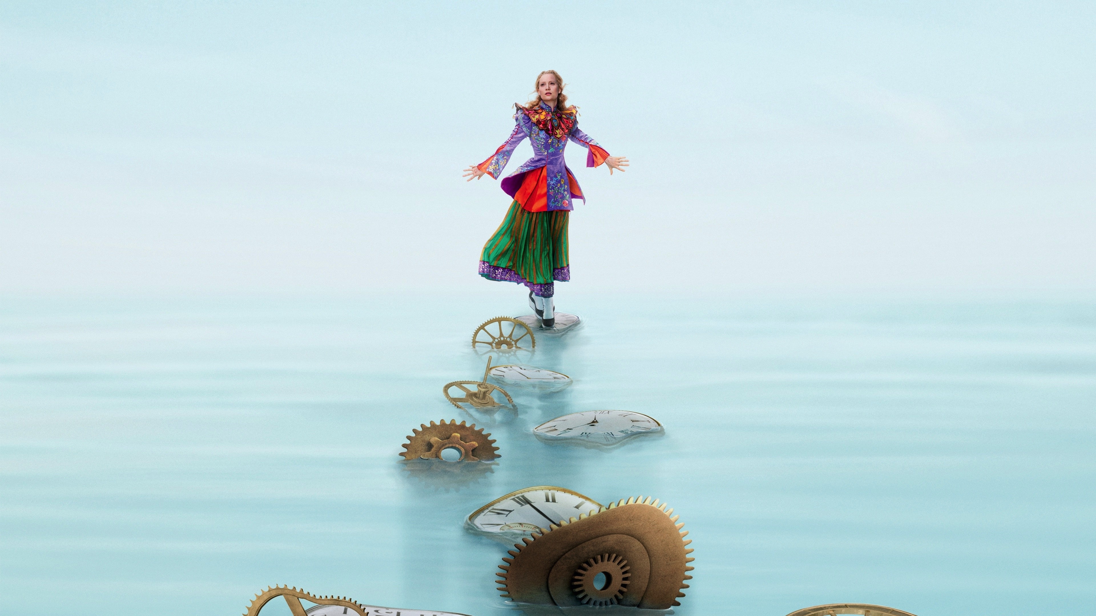 Alice, Looking Glass, Movie, Wallpapers, 3840x2160 4K Desktop