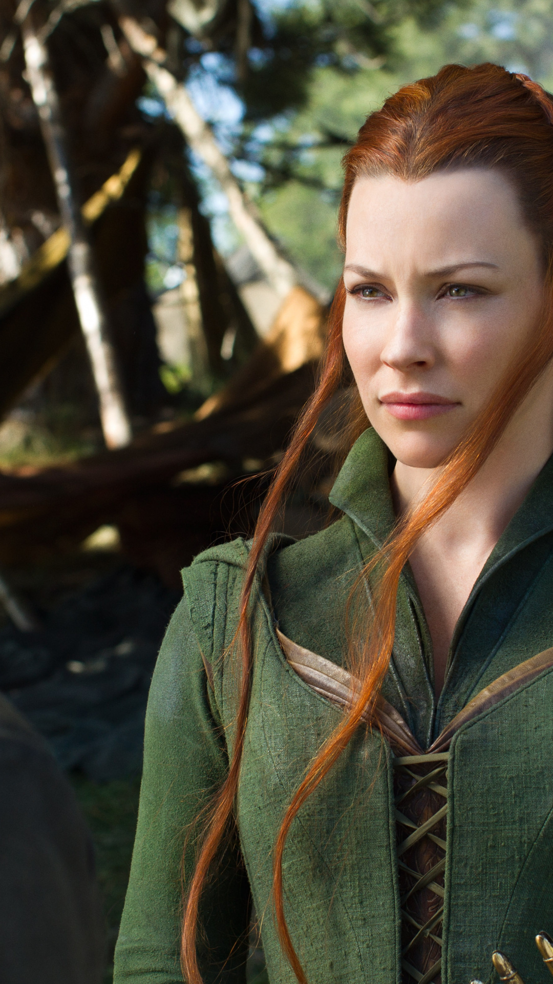 Evangeline Lilly, The Hobbit wallpapers, Desktop, Mobile, 1080x1920 Full HD Phone