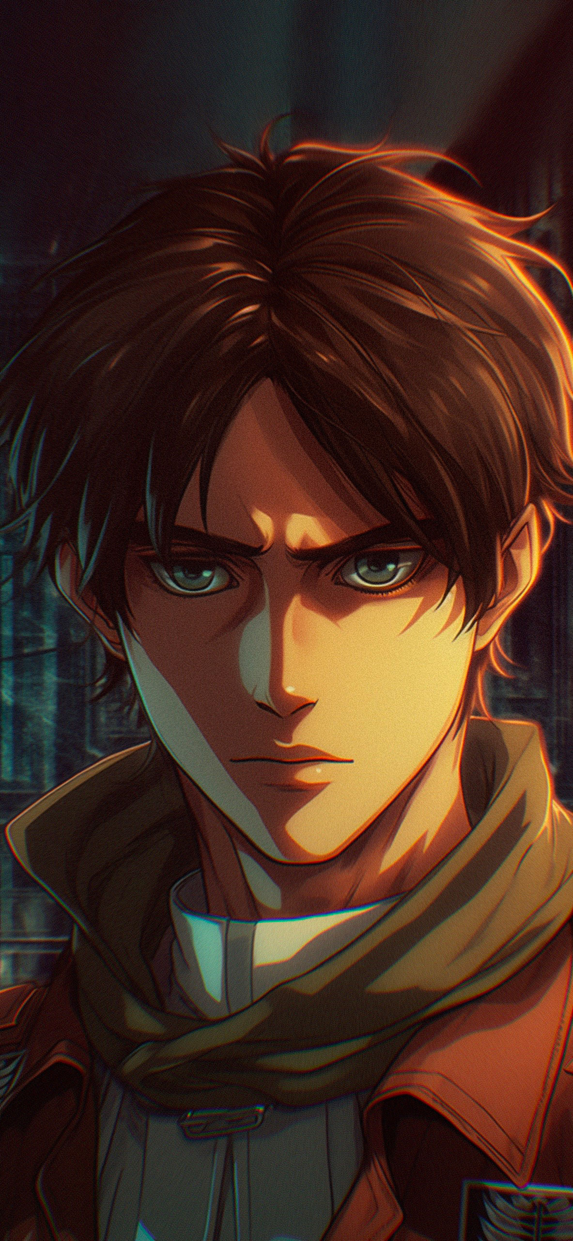 Eren Yeager, Survey Corps uniform, Attack on Titan, HD Phone wallpaper
