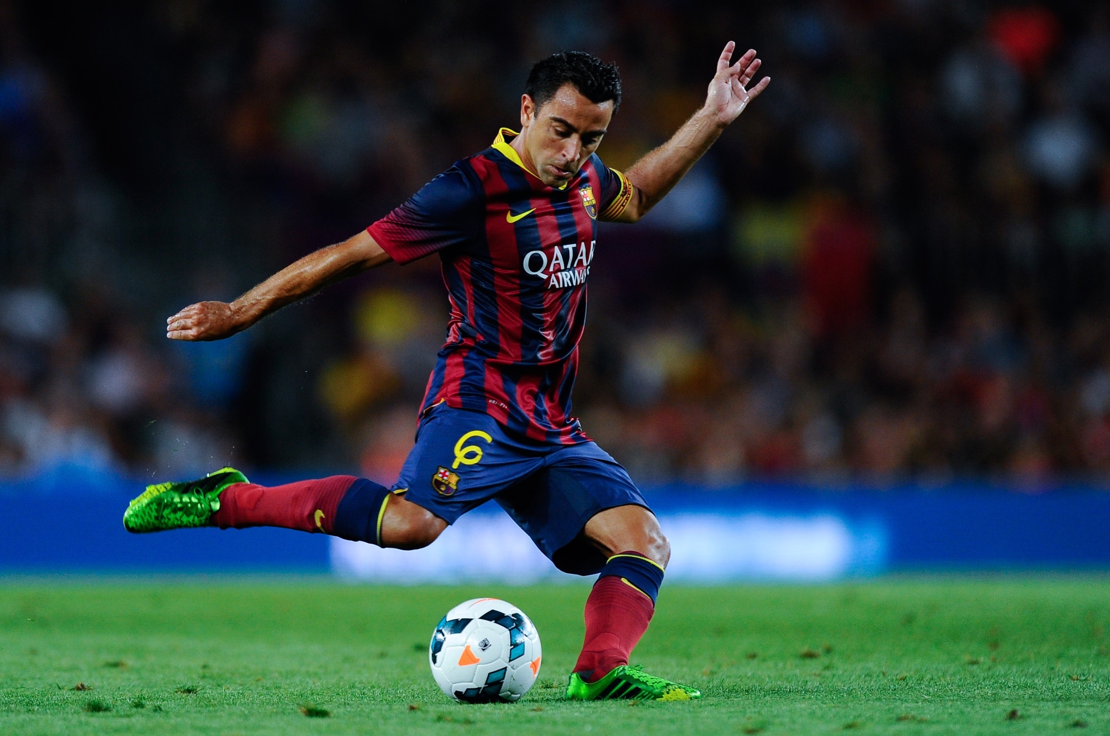 Xavi HD wallpapers, Football superstar, Iconic midfielder, Sports inspiration, 2260x1500 HD Desktop