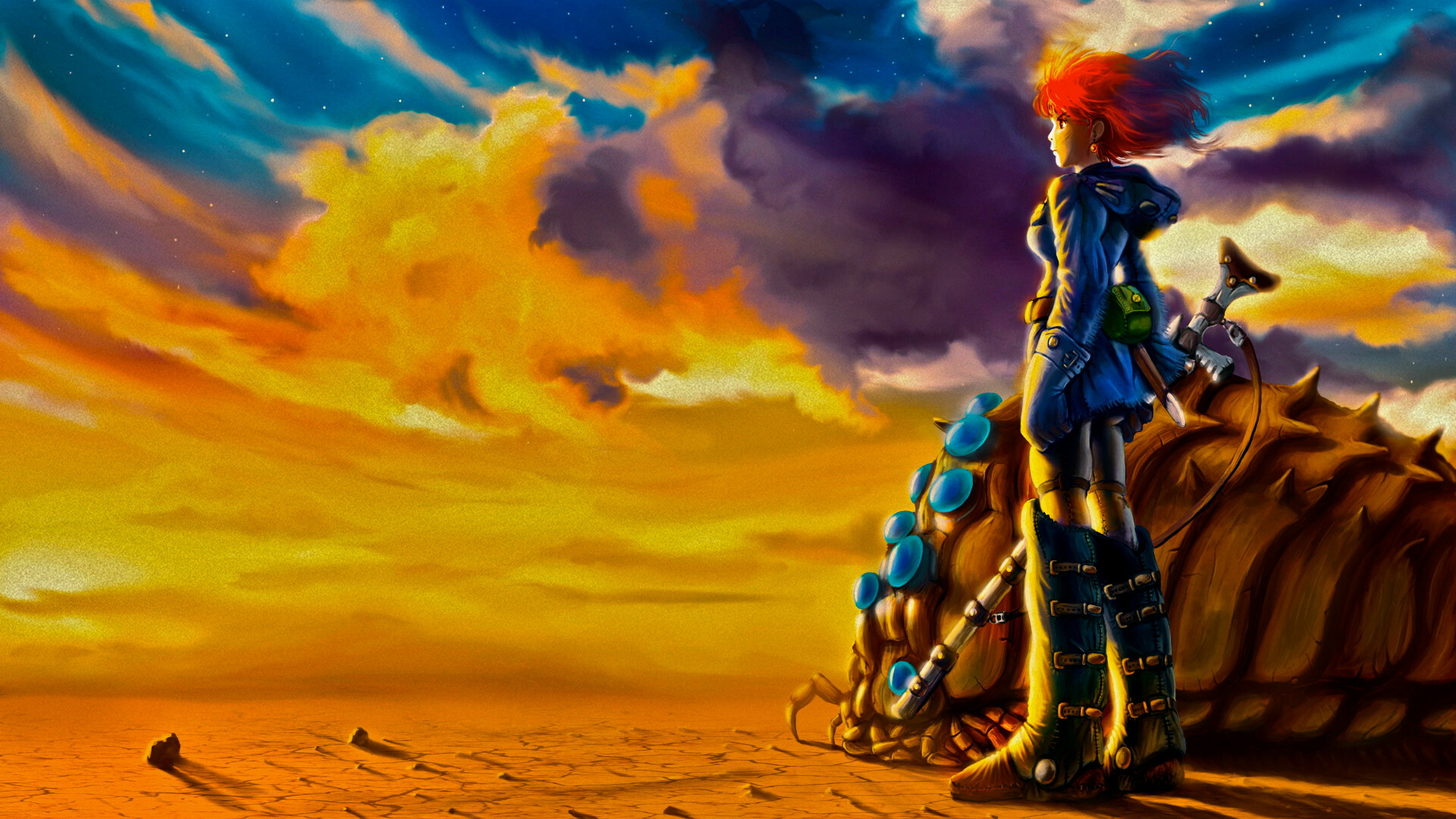 Nausicaa of the Valley of the Wind, Sweet Nausicaa, Stunning wallpaper, Beautiful imagery, 1920x1080 Full HD Desktop