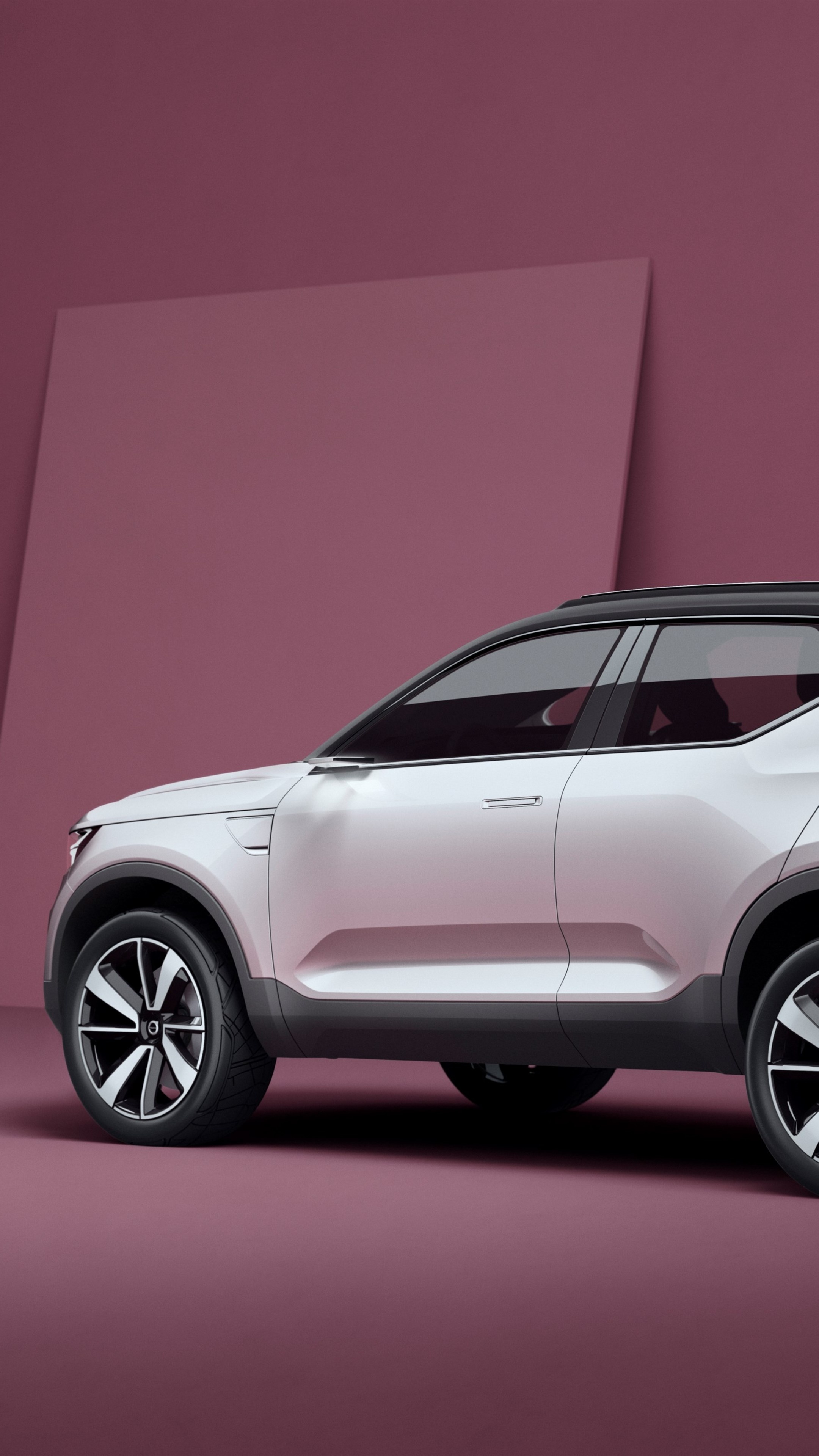 Volvo XC40, Geneva Motor Show, Cutting-edge design, Sophisticated technology, 2160x3840 4K Phone