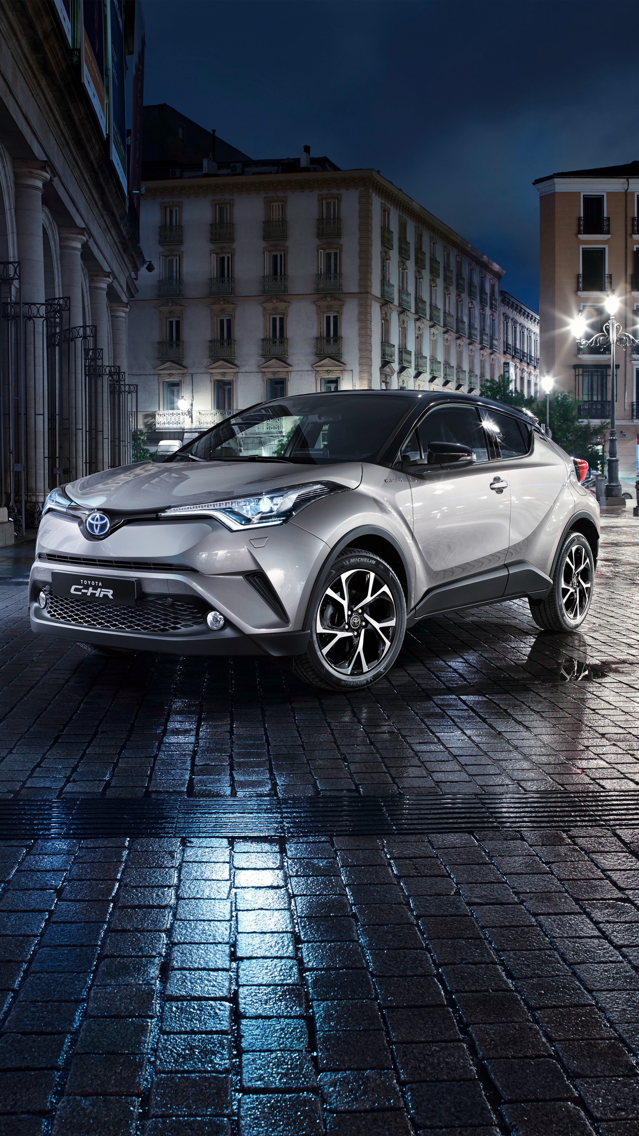 Toyota C-HR, Crossover style, Bold design, Modern technology, 2160x3840 4K Phone