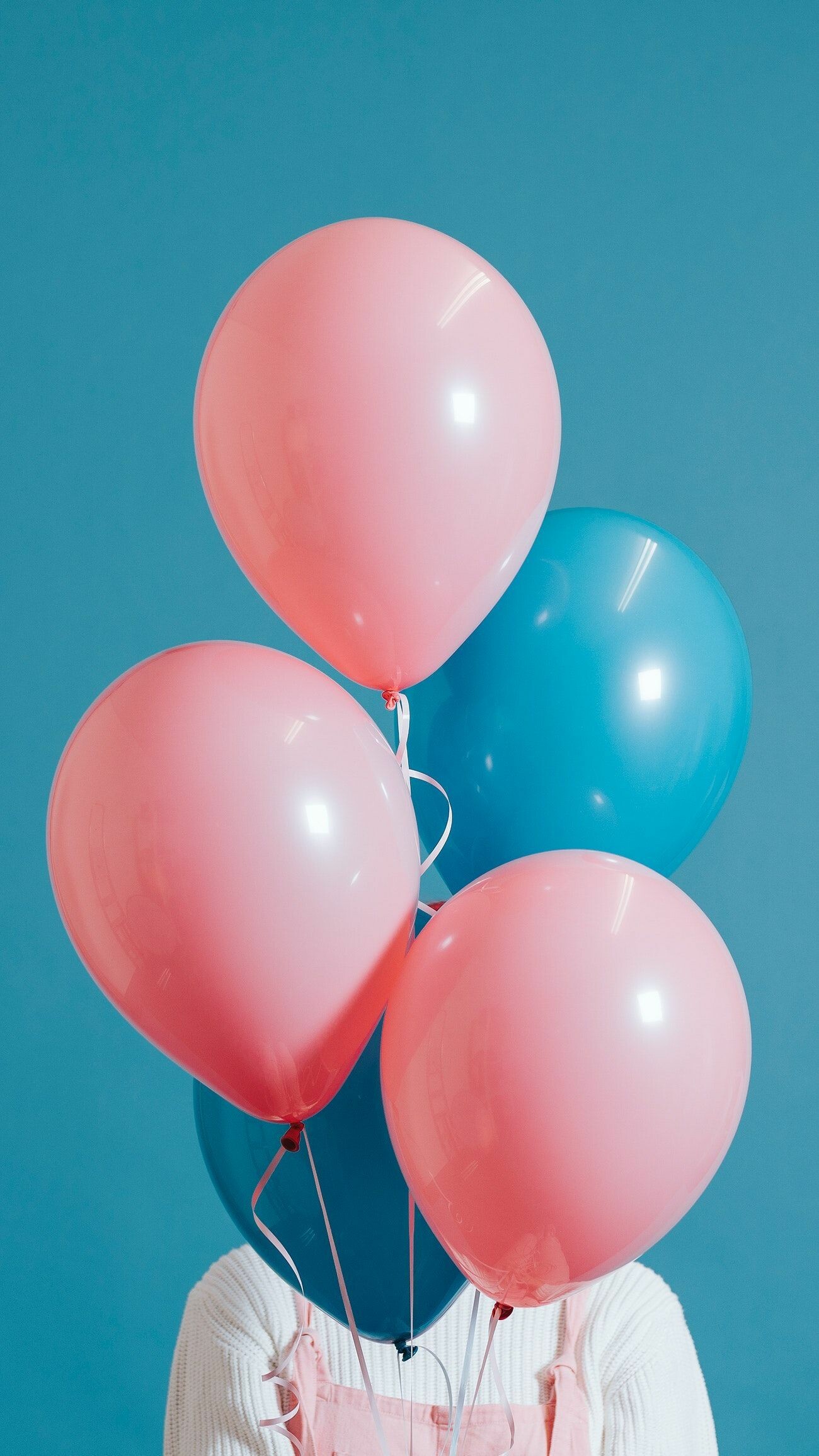 Pastel balloons wallpapers, 4K HD, Pastel balloons backgrounds, 1300x2320 HD Phone