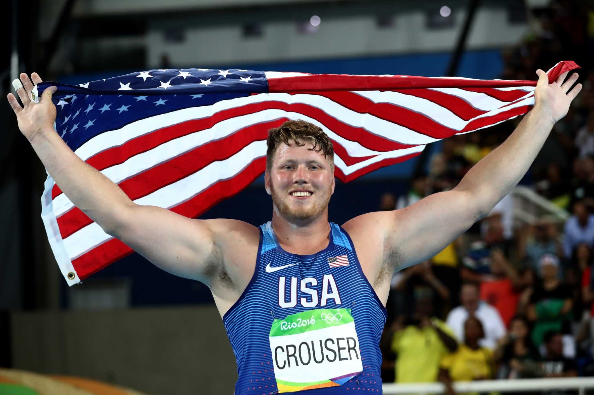 Ryan Crouser, UT graduate, Shot put gold, Olympic record, 2050x1370 HD Desktop