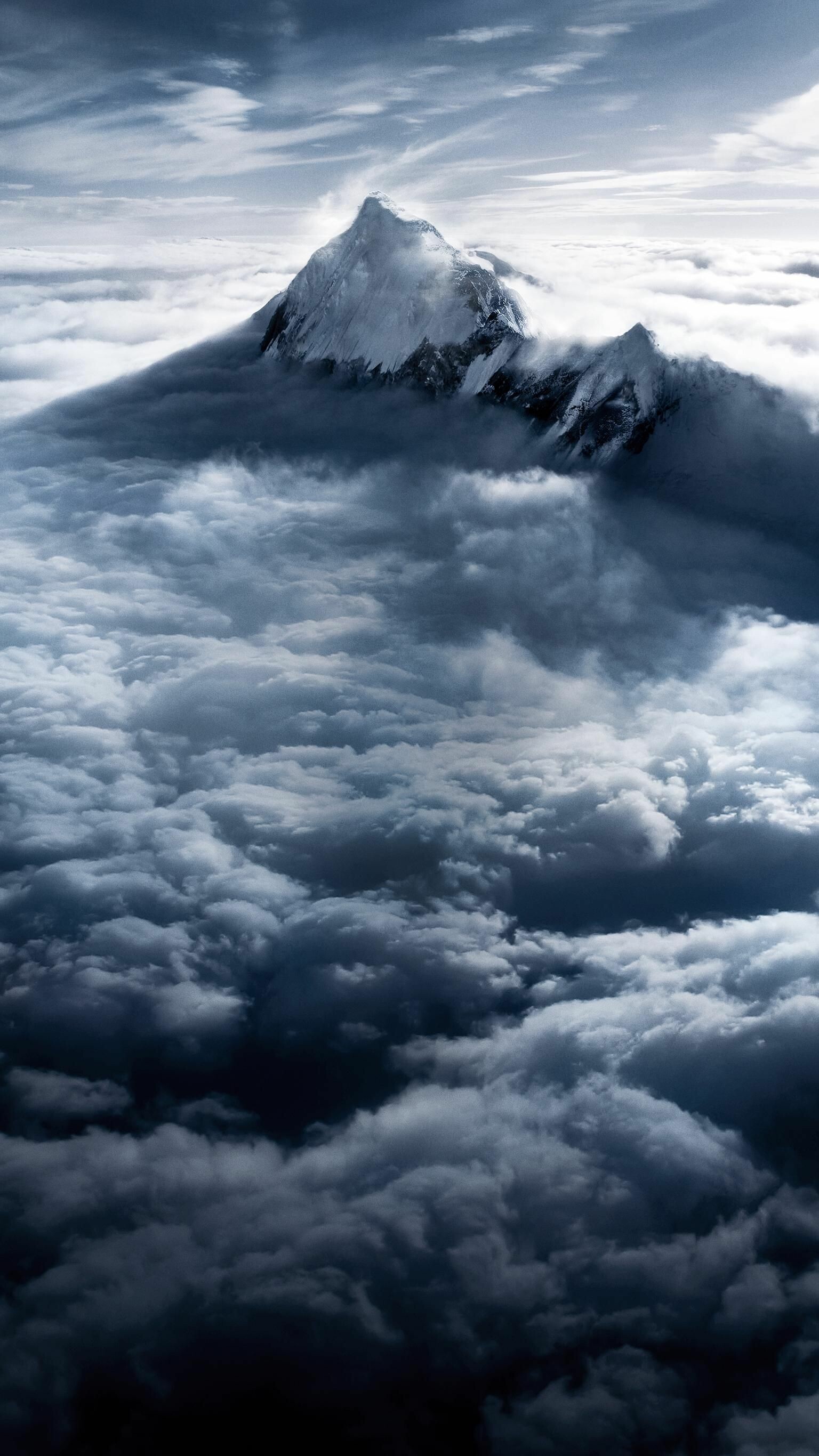 Everest 2015, Conceptual photography, Phone wallpaper, Movie mania, 1540x2740 HD Phone