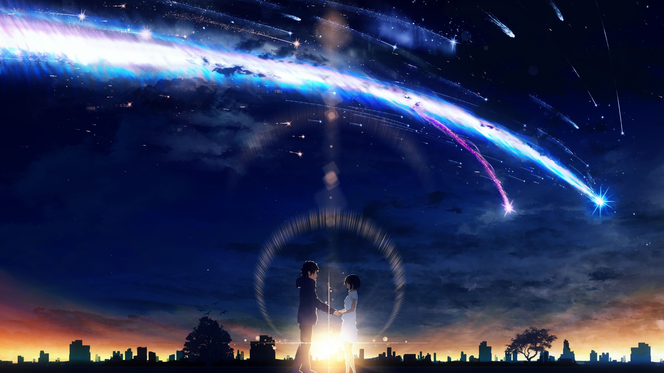 Your Name, Makoto Shinkai Wallpaper, 2560x1440 HD Desktop