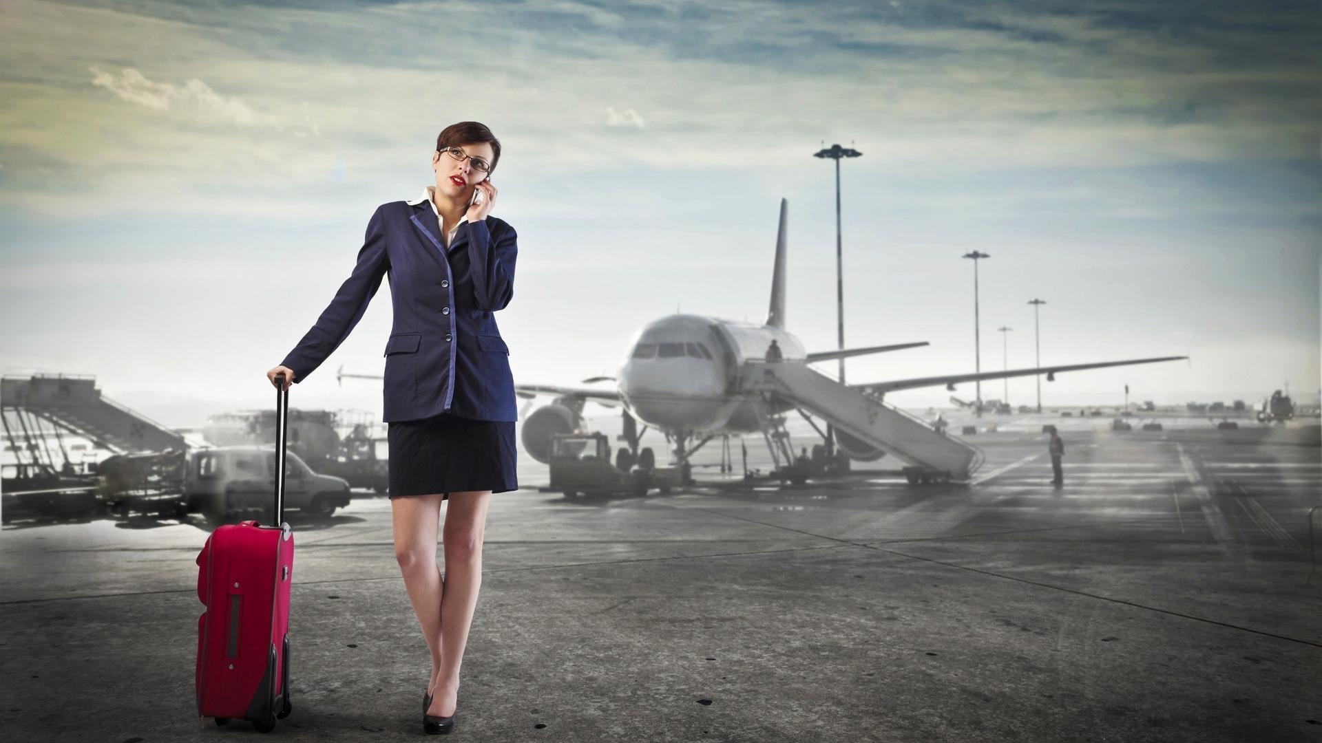 Flight Attendant (Travels), Top free backgrounds, Aviation world, Airline crew, 1920x1080 Full HD Desktop