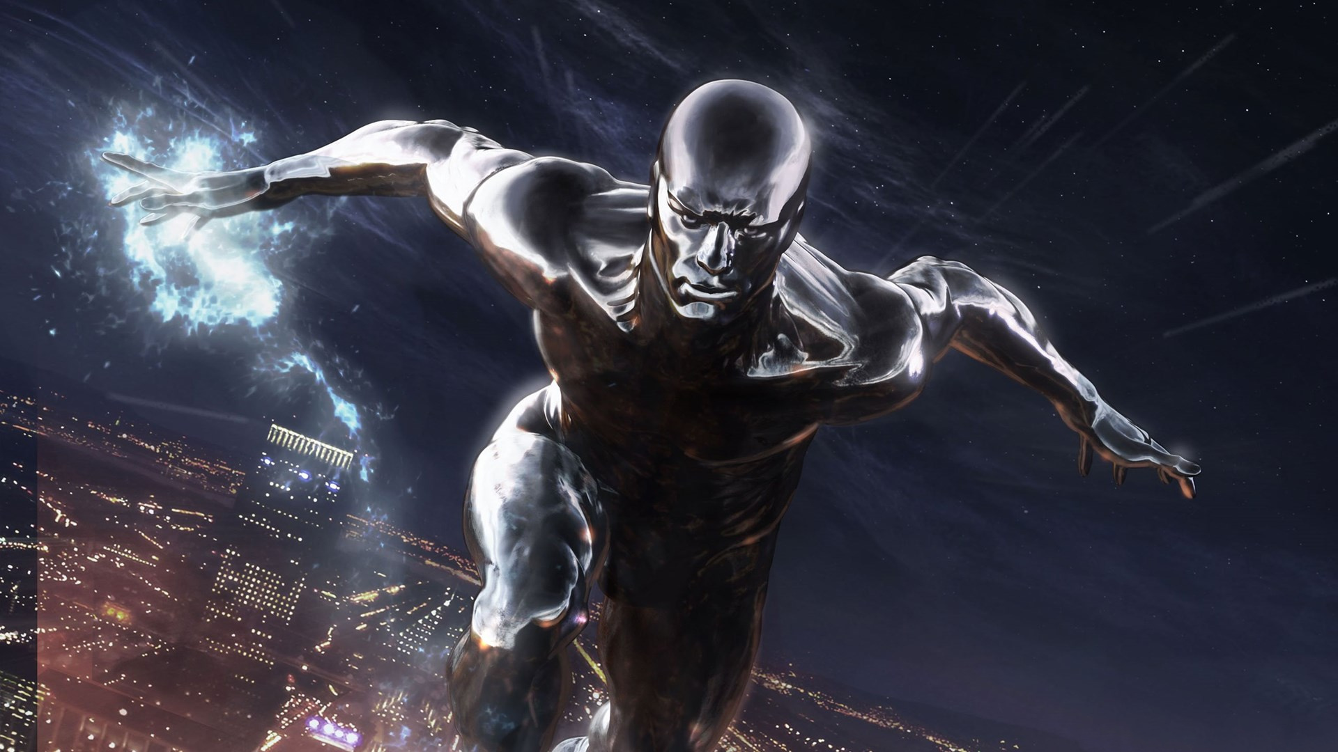 Silver Surfer HD wallpaper, Background image, 1920x1080 Full HD Desktop