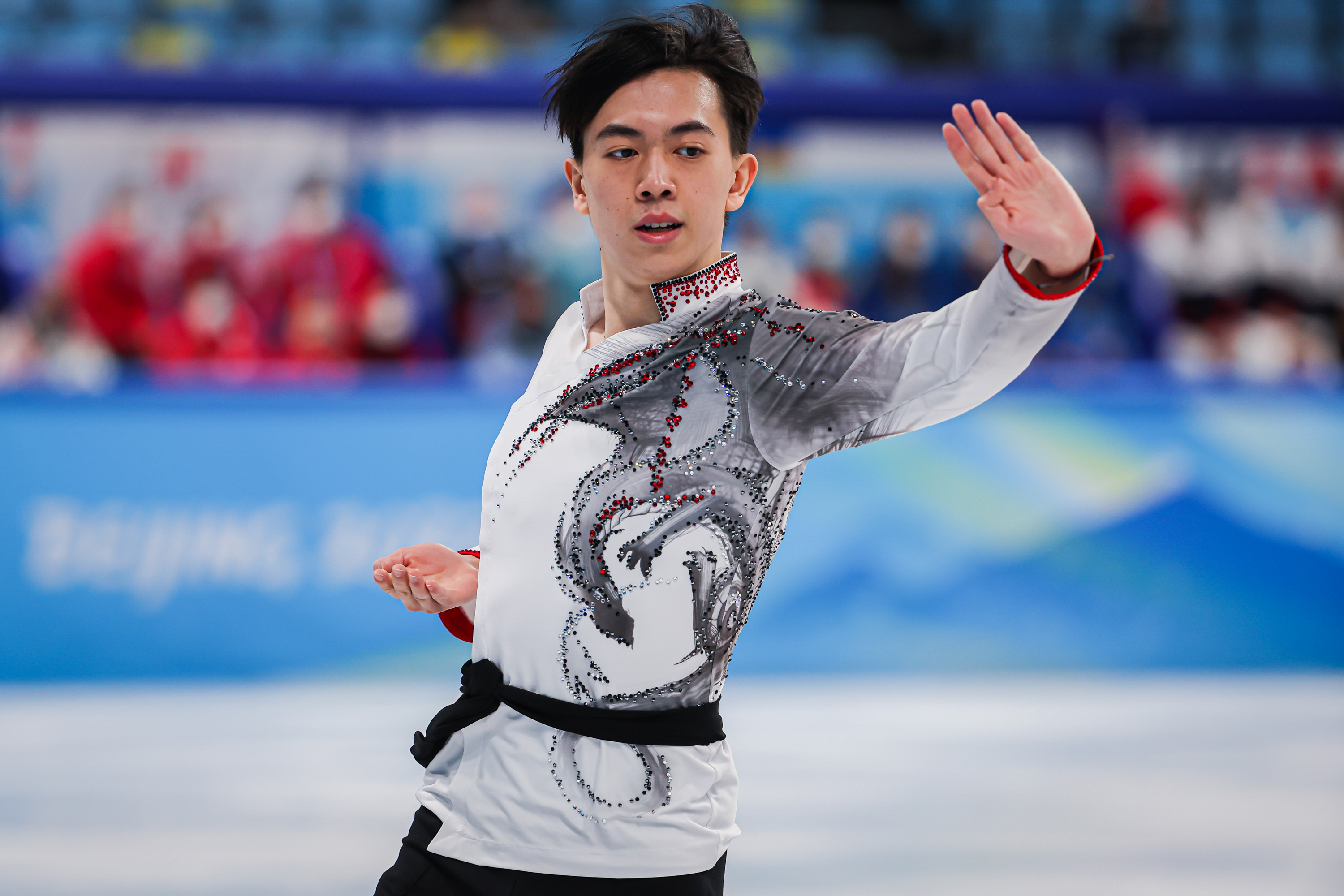 Vincent Zhou, Beijing Olympics, Positive COVID test, Unfortunate circumstances, 3000x2000 HD Desktop