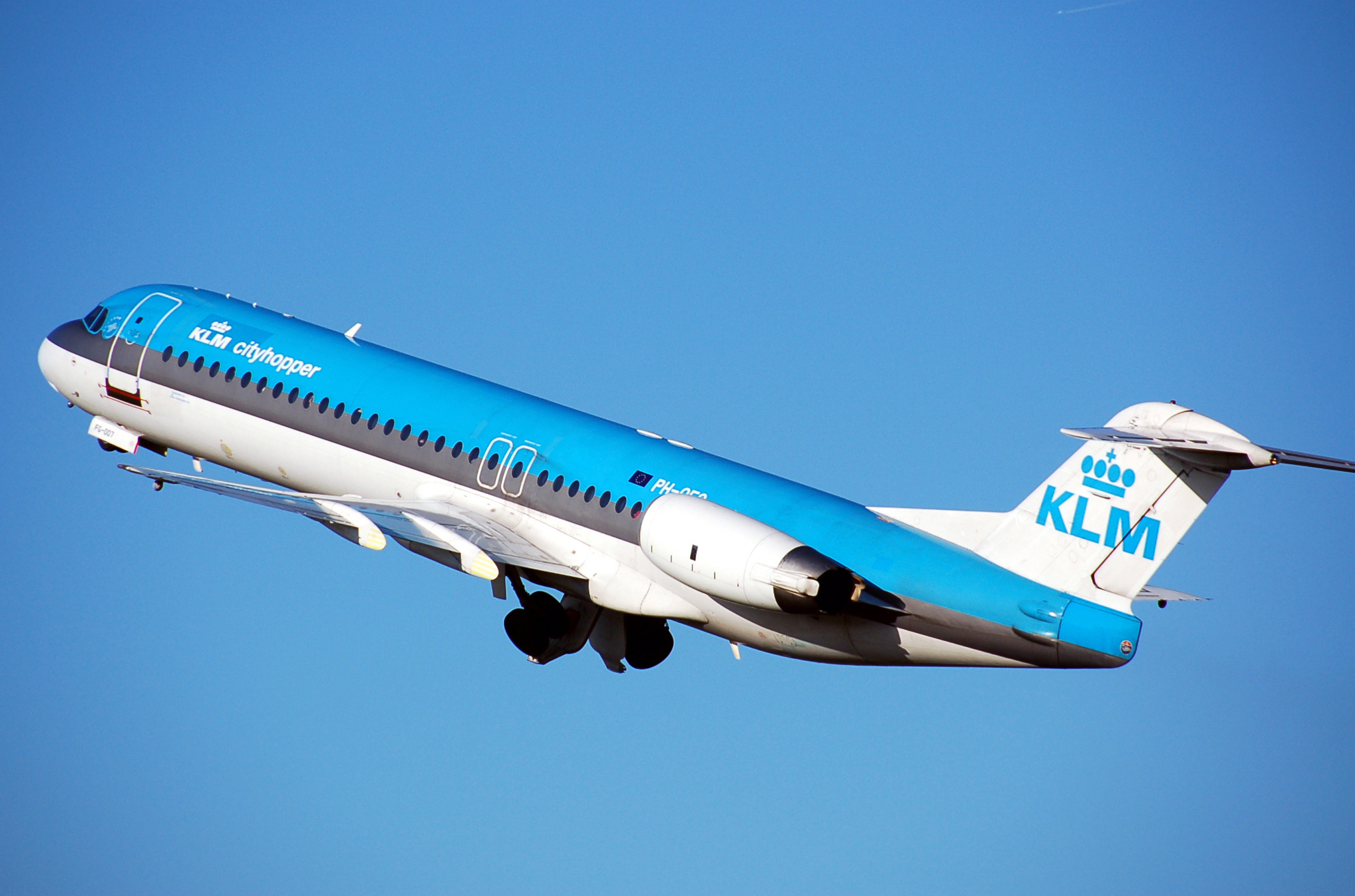 Fokker 100, File:Klmfokkerf100ph ofgarpjpg, 2050x1360 HD Desktop