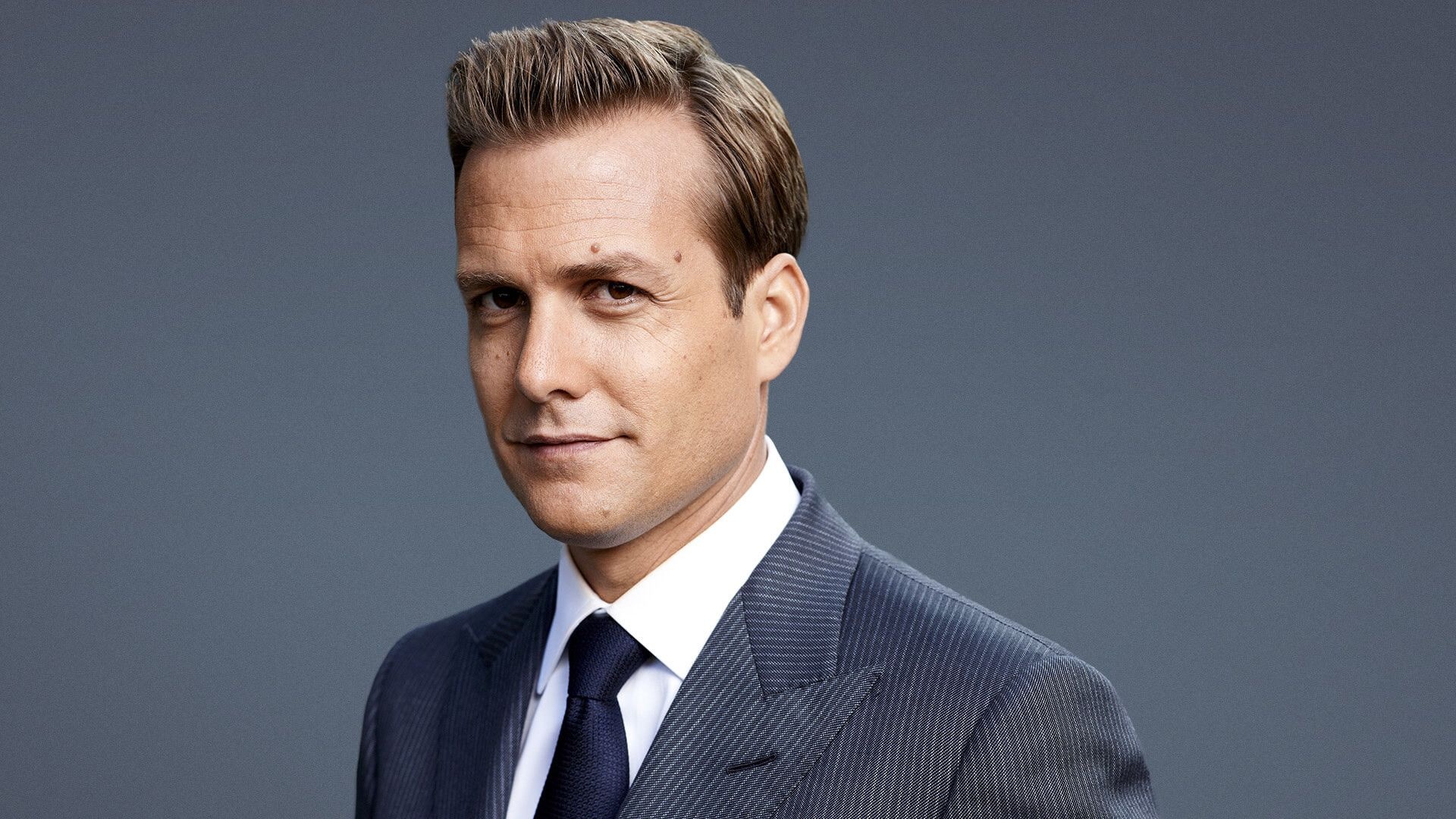 Harvey Specter, Gabriel Macht, charcoal pinstripe suit, Full HD Desktop wallpaper