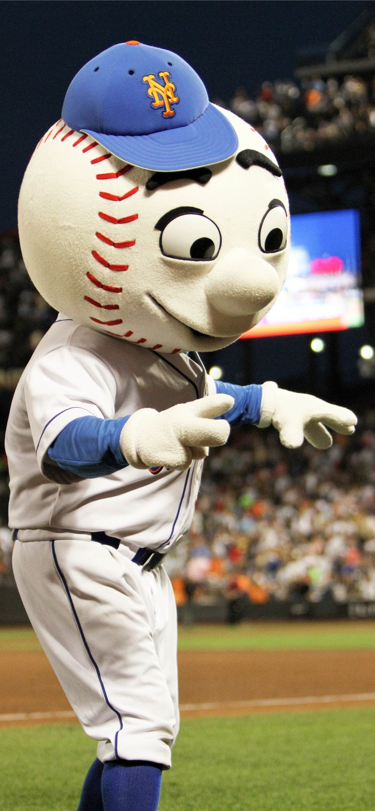 Mr. Met, New York Mets Wallpaper, 1290x2780 HD Phone