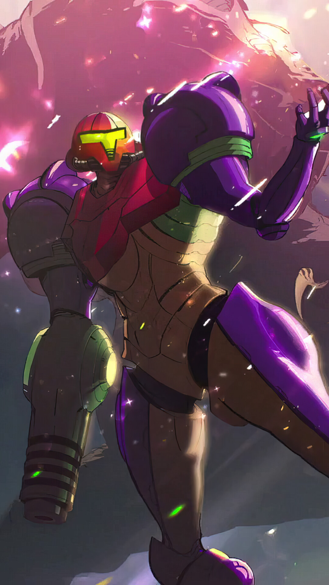 Metroid Dread, Reddit icon, Image file, PNG format, 1080x1920 Full HD Phone