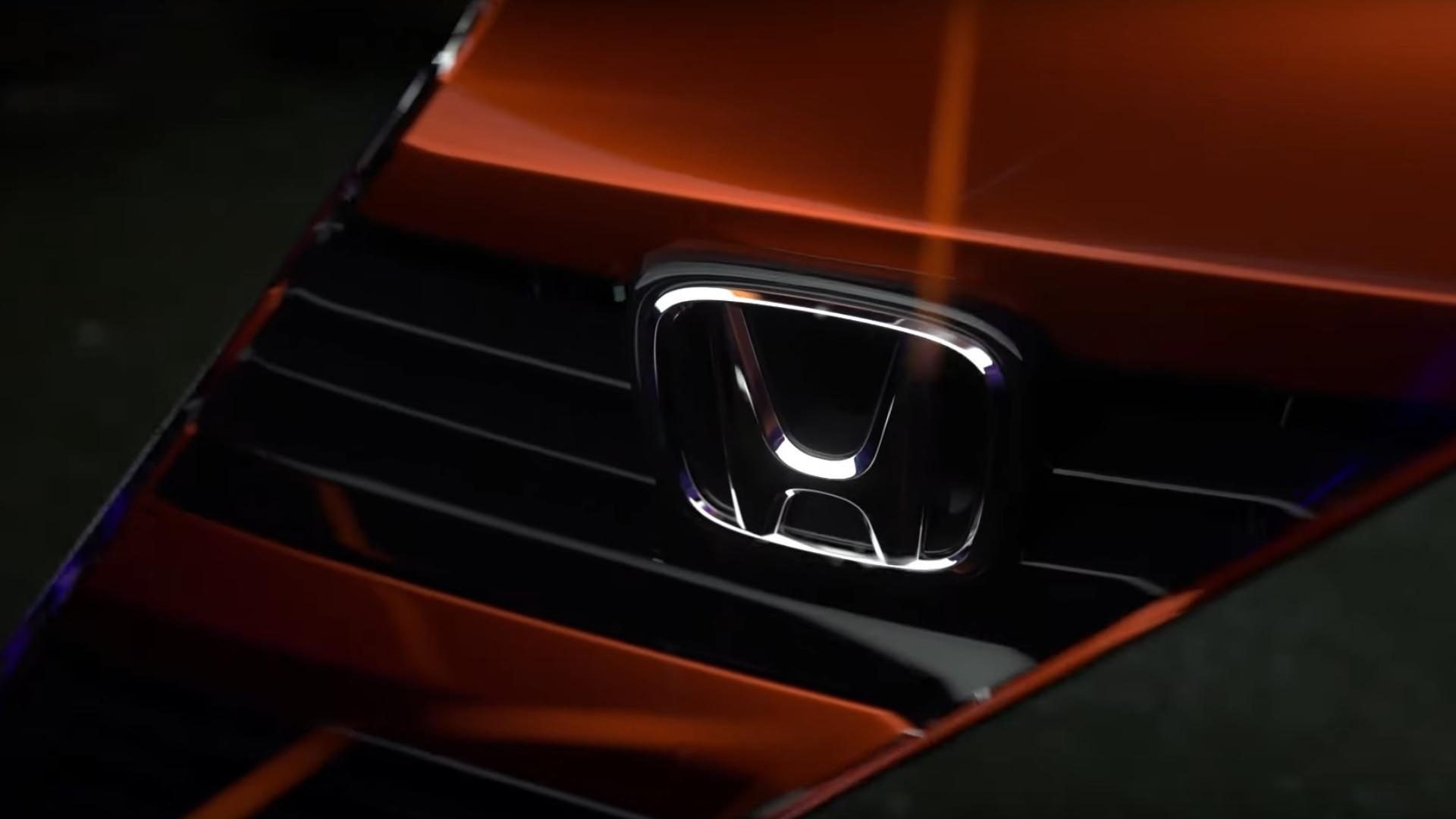 Honda Logo, Civic 2022 variants, 1920x1080 Full HD Desktop