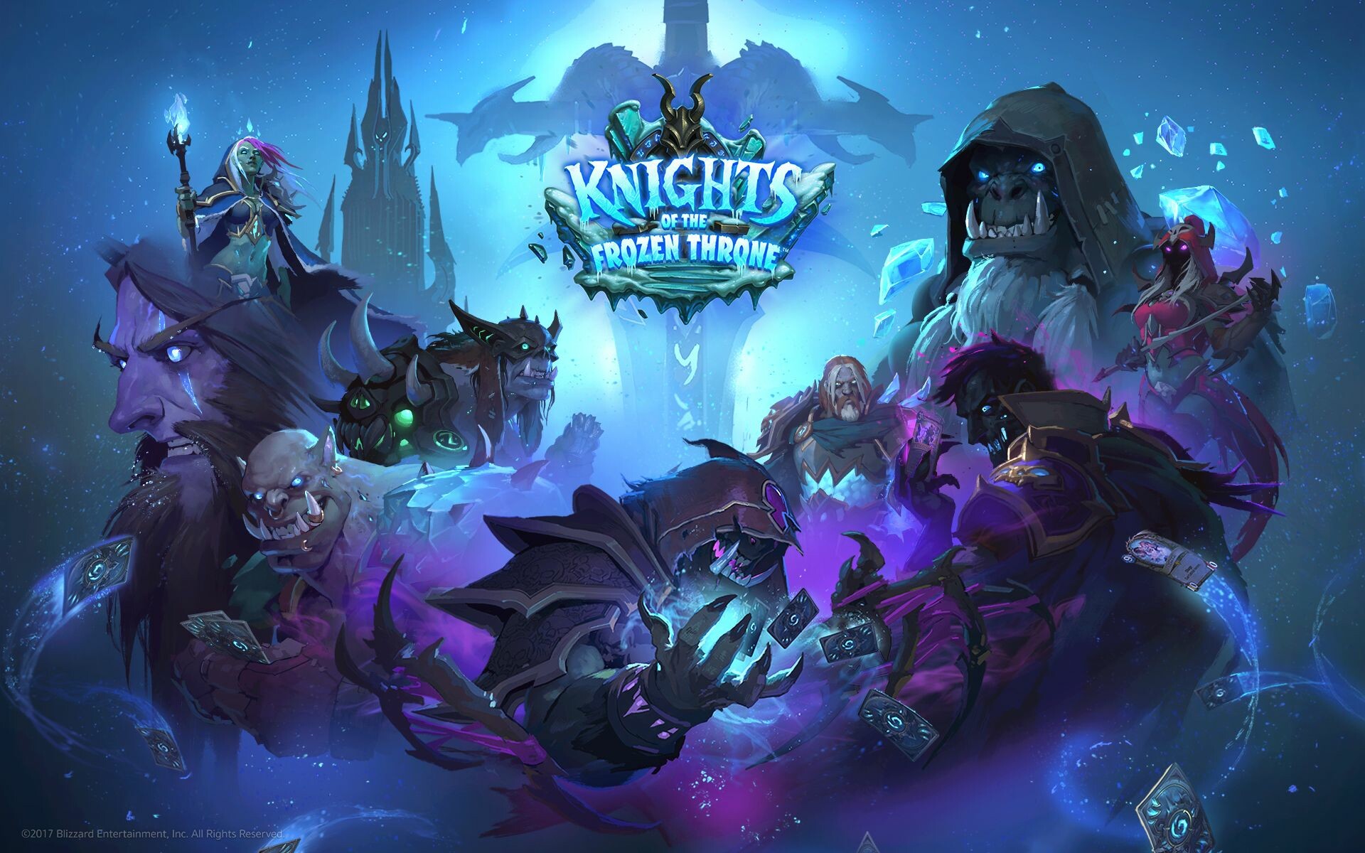 Warcraft III origins, Hearthstone lore, Heroic champions, Card game masterpiece, 1920x1200 HD Desktop