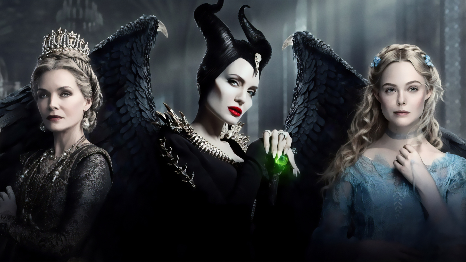 Maleficent, Mistress of Evil, Desktop wallpaper, 1920x1080 Full HD Desktop